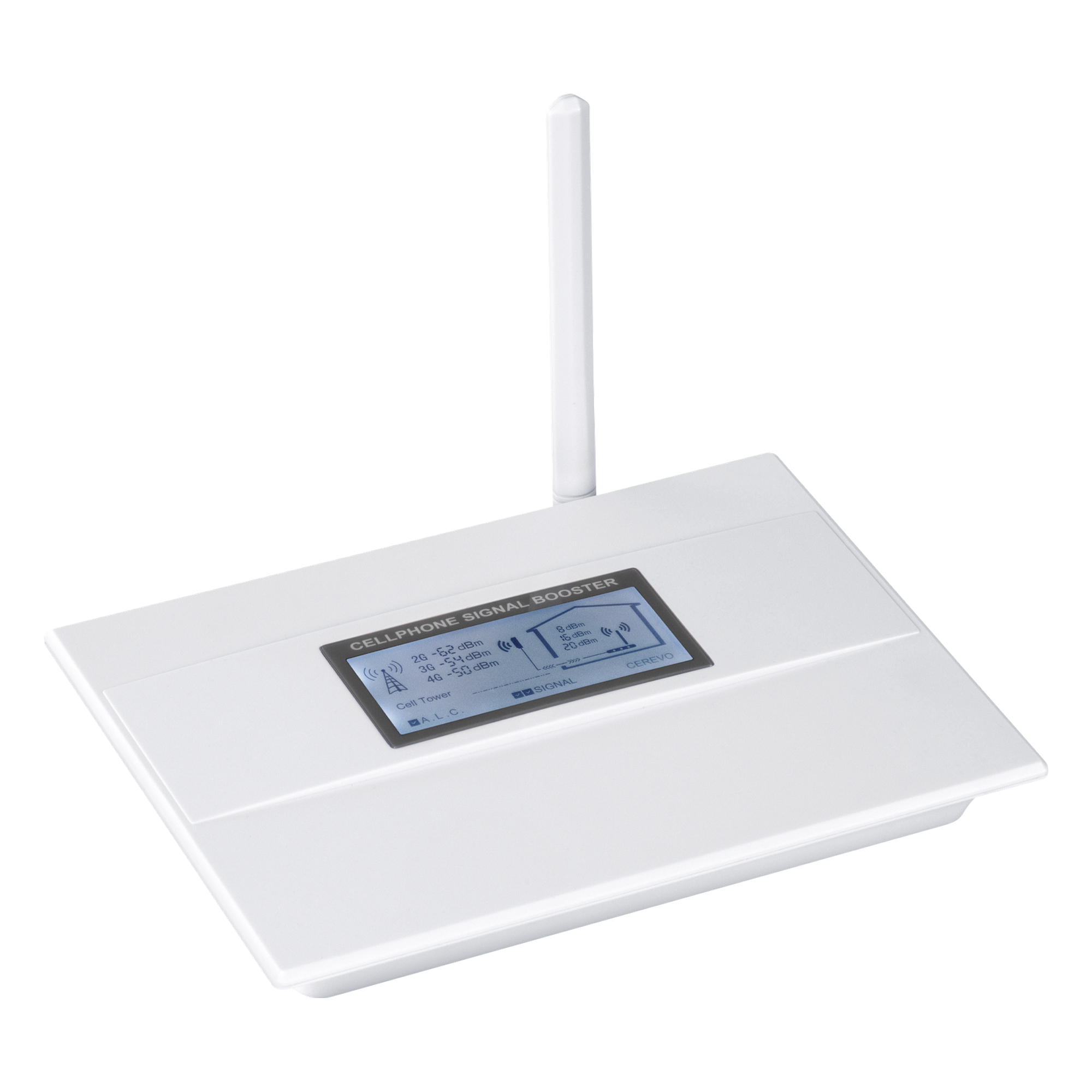 Kit Amplificador de Señal Celular TRIPLE banda de frecuencia / Mejora las llamadas convencionales y VoLTE / Soporta los datos de las tecnologías 2G, 3G y 4G de TELCEL, AT&T y MOVISTAR / Puede cubrir hasta 2 espacios de 300 m2 cada uno.