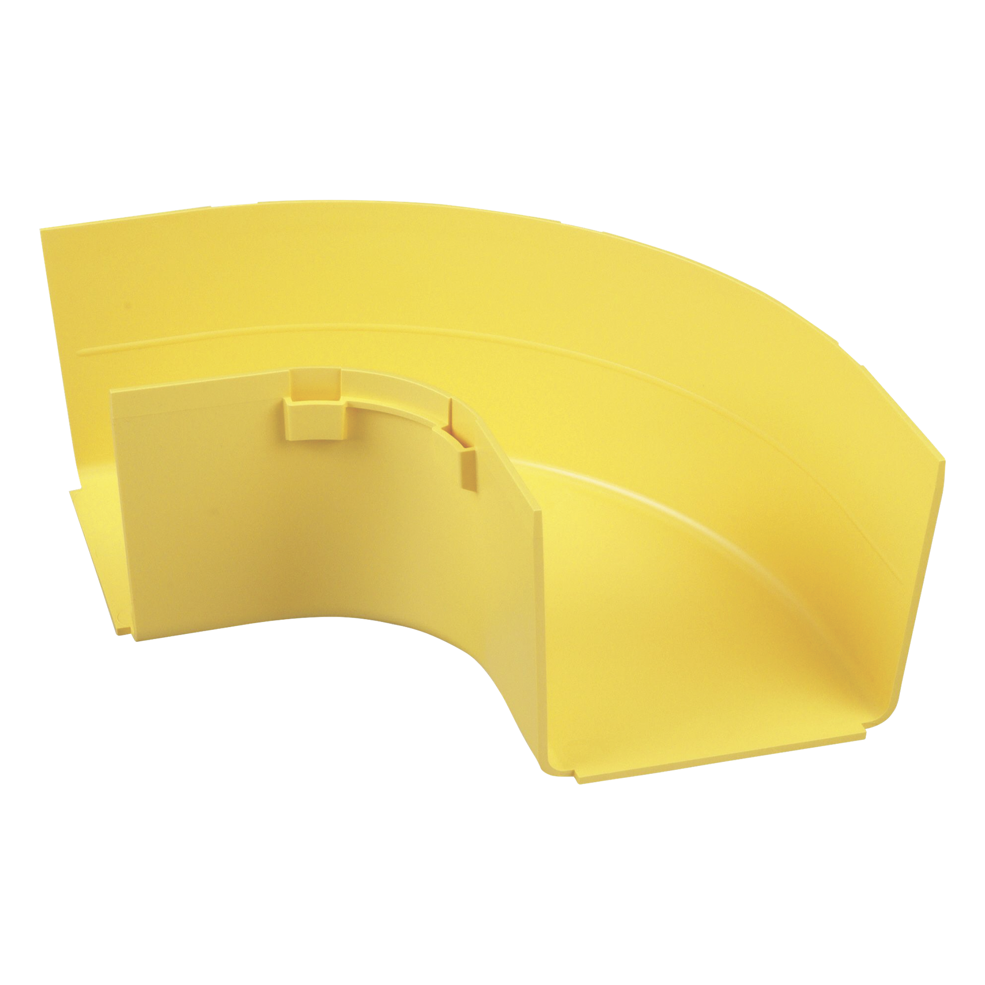 Accesorio de Canalización / Ángulo Recto Horizontal 90° / 4x4 / Radio de Curvatura 50.8 mm / ABS 94V-0 / 107.2 x 233.9 mm — PANDUIT · SKU FRRA4X4LYL