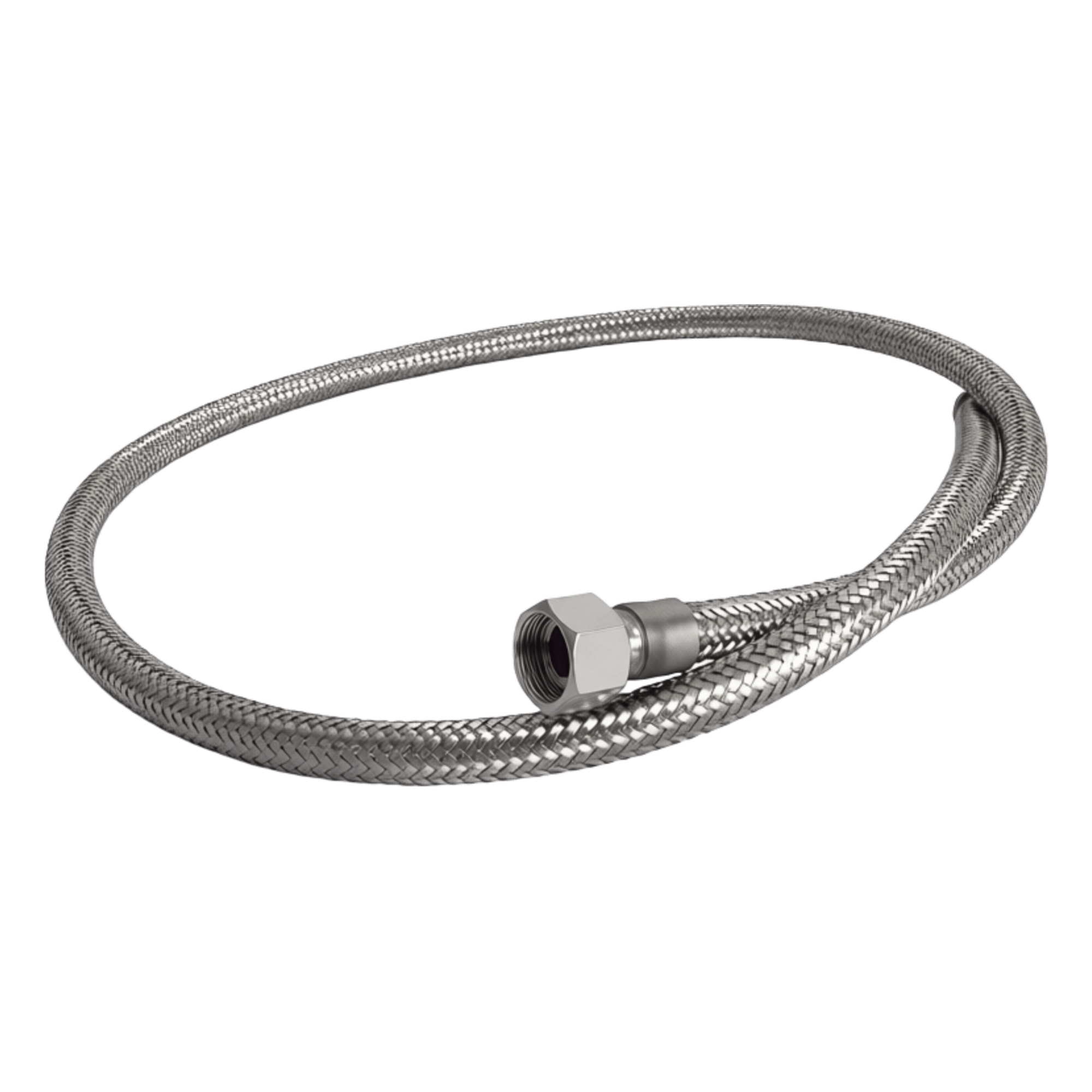 Manguera para Altas Temperaturas / 1.5 m (4.9 ft) / Acero Inoxidable / Conector Universal / Compatible con Gabinetes SHL701304 y SHL711304 — SYSCOM VIDEO · SKU SHL-700-HS