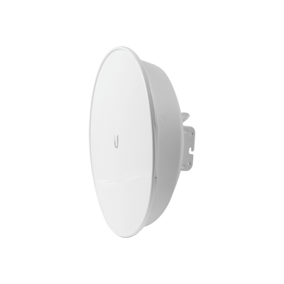 PowerBeam airMAX AC ISO Gen2 hasta 450 Mbps, 5 GHz (5150 - 5875 MHz) con antena integrada de 25 dBi con aislamiento RF y radomo incluido