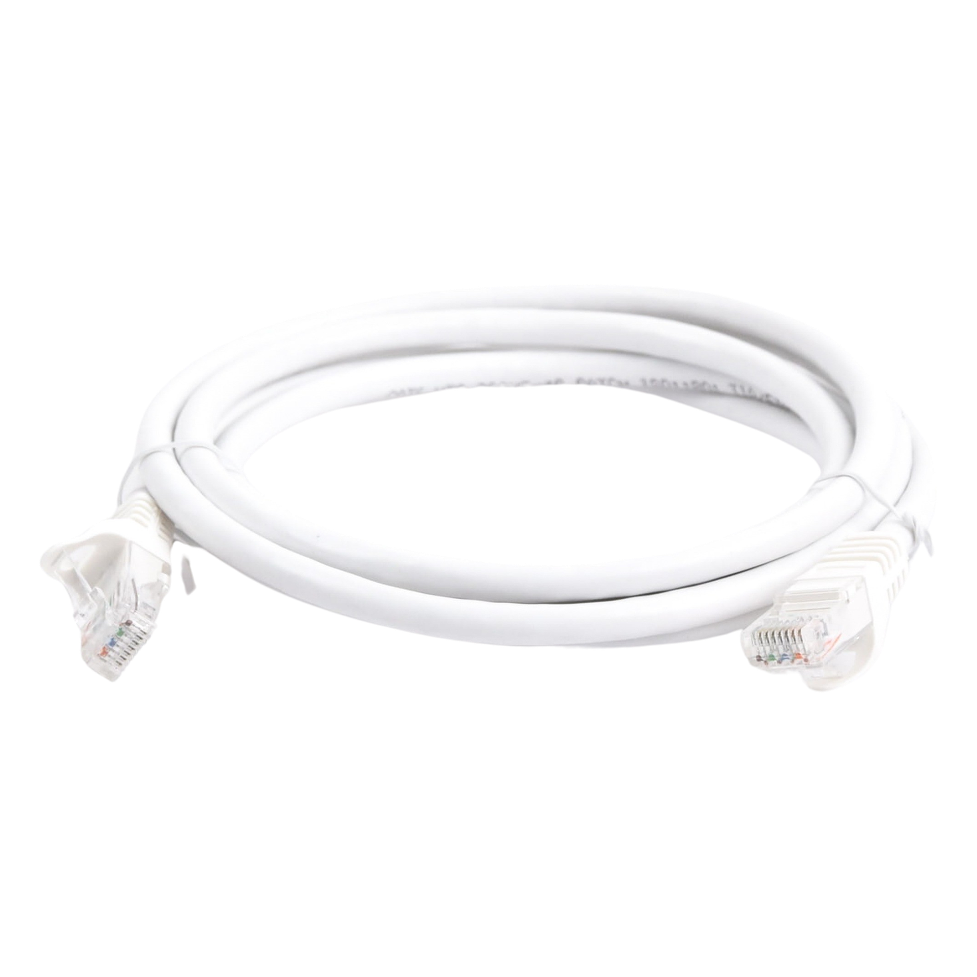 Cable de Parcheo UTP Cat6 - 2 Metros (6.56 Pies) - Blanco