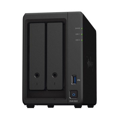 Deep Learning serie NVR de 2 Bahías /  Servicio Nube Gratis (P2P) 