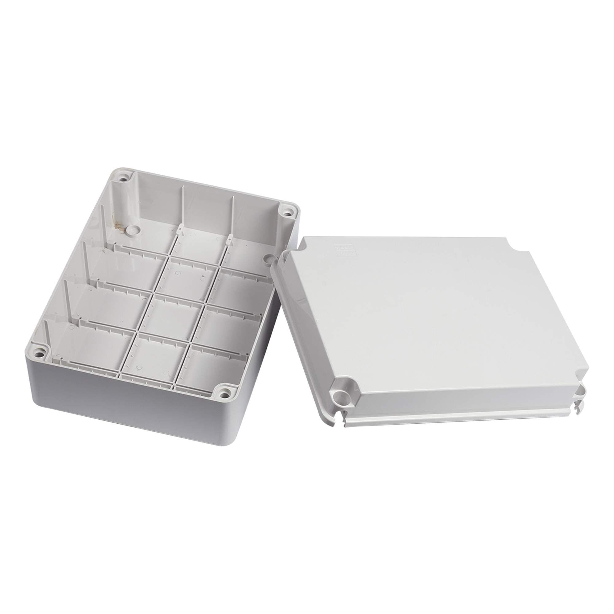 Gabinete de Plástico IP55 / 190 x 240 x 95 mm / Protección EMI y Antiestática / -40 a 120°C / Aplicaciones Solares y Telecomunicaciones — PRECISION · SKU PST-1924-E
