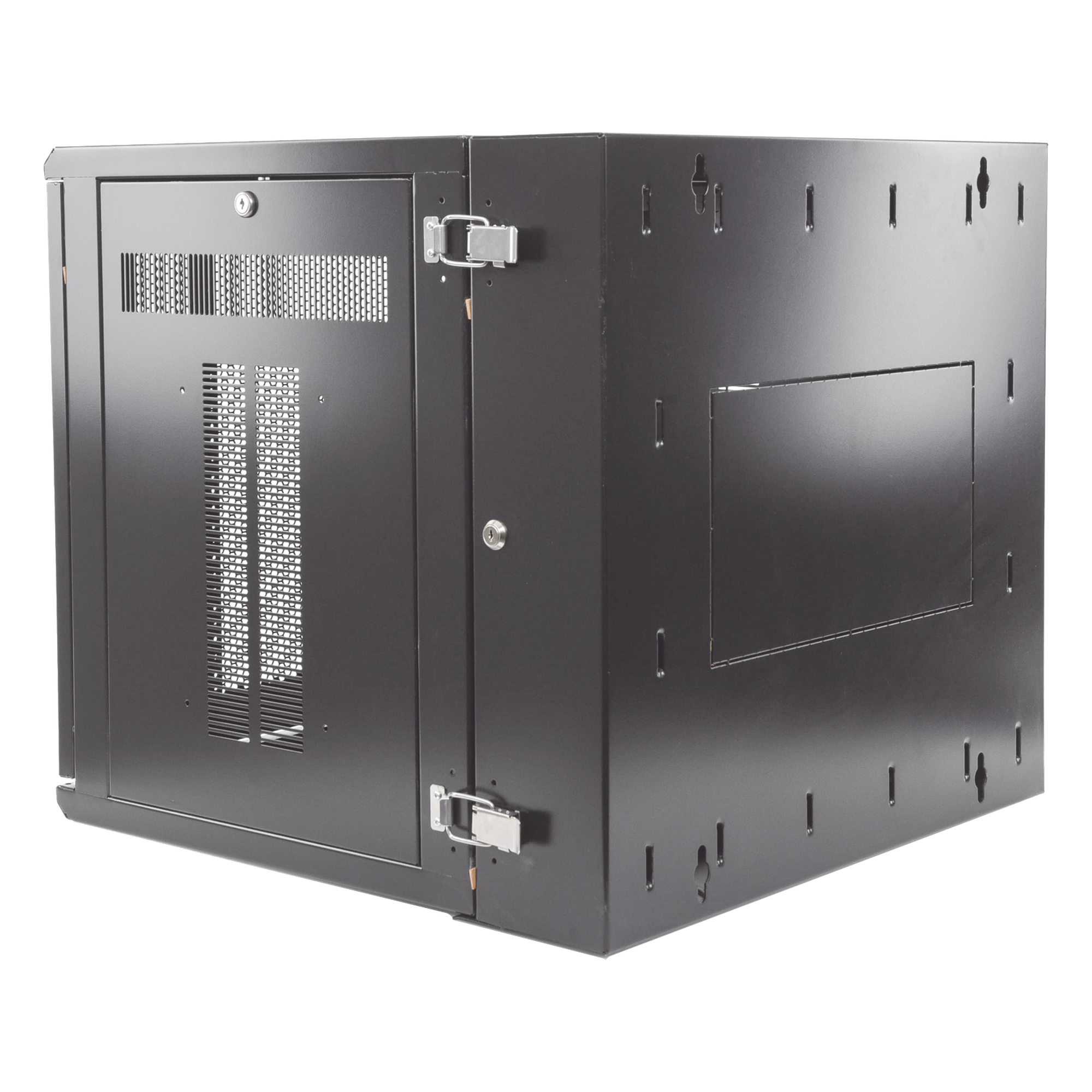 Gabinete de Montaje en Pared / 19in / 12 UR / 635mm (2.08ft) Profundidad / Puerta Ventilada / 250 lb Capacidad