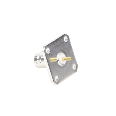 Conector BNC Hembra para Chasis, 18 mm uso en Duplexers Syscom con UG-177/U.  