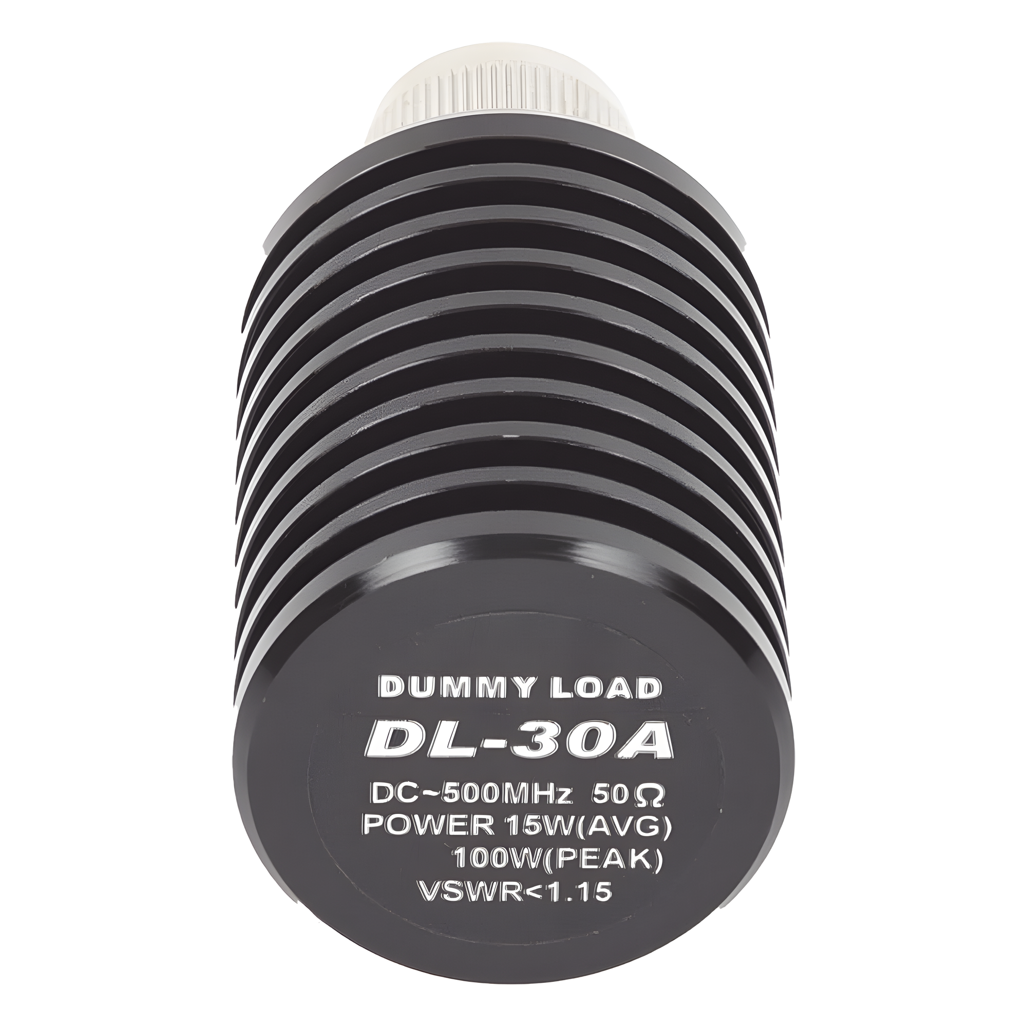 Carga Terminal Fantasma Seca de 50 Ohm, 15 Watt, DC-500 MHz, conector UHF macho (PL-259).