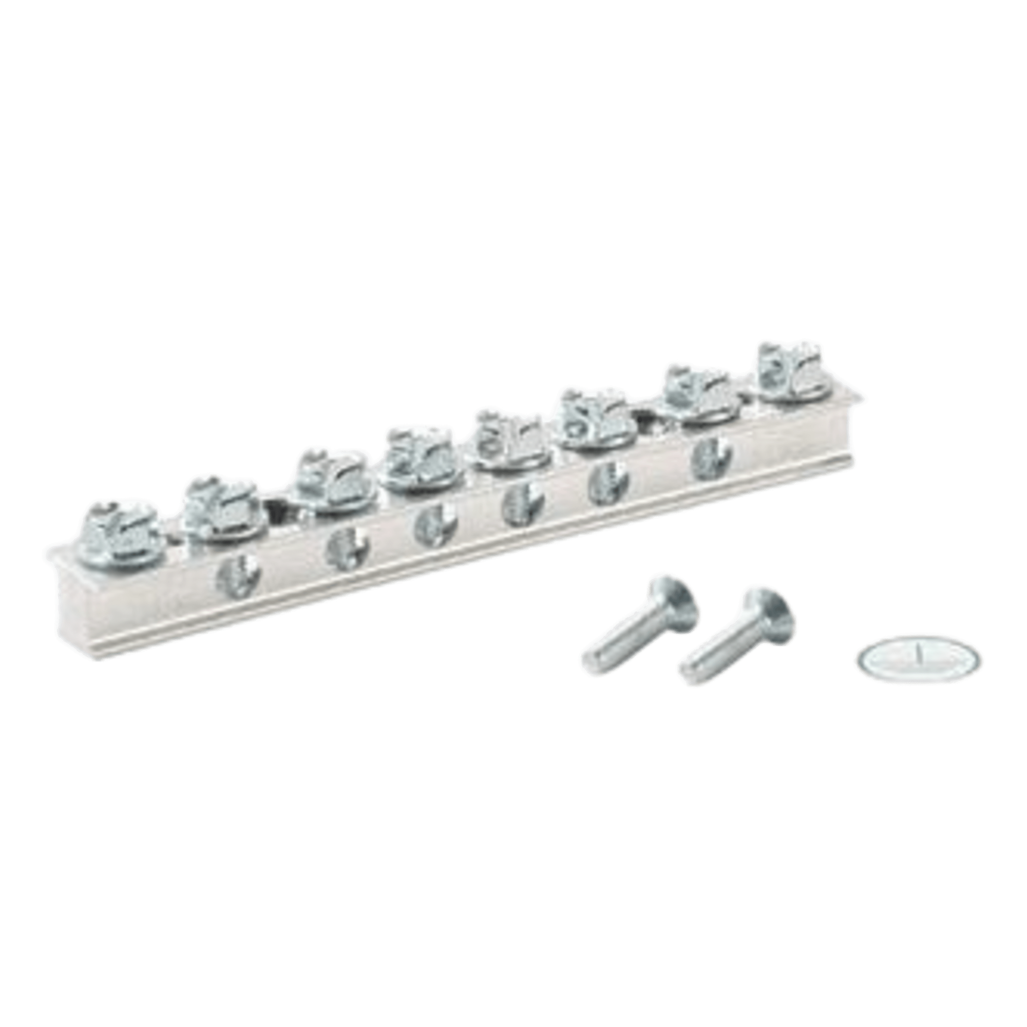 Pletina de Conexión a Tierra / 6 Puertos / AWG 4 a 14 / Cobre Estañado / 125 mm (4.92 ft) / UL 467 — PANDUIT · SKU UGB2/0-414-6