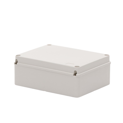 Gabinete de Plástico IP55 (190 X 240 X 95 mm). Protección EMI. Para Instalaciones Comerciales, Residenciales e Industriales. Incluye Tornillería para su Tapa. 