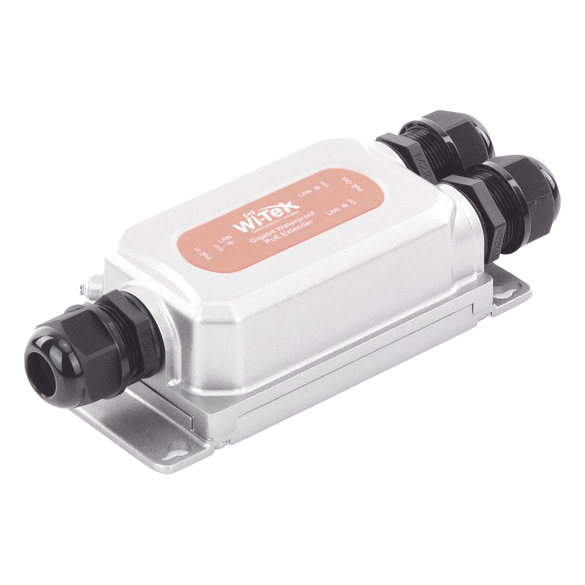 Extensor PoE para Exterior / Entrada 60W / 2 Salidas 30W / 3 Puertos Gigabit / IP68 / -40 a 80 °C (-40 a 176 °F)