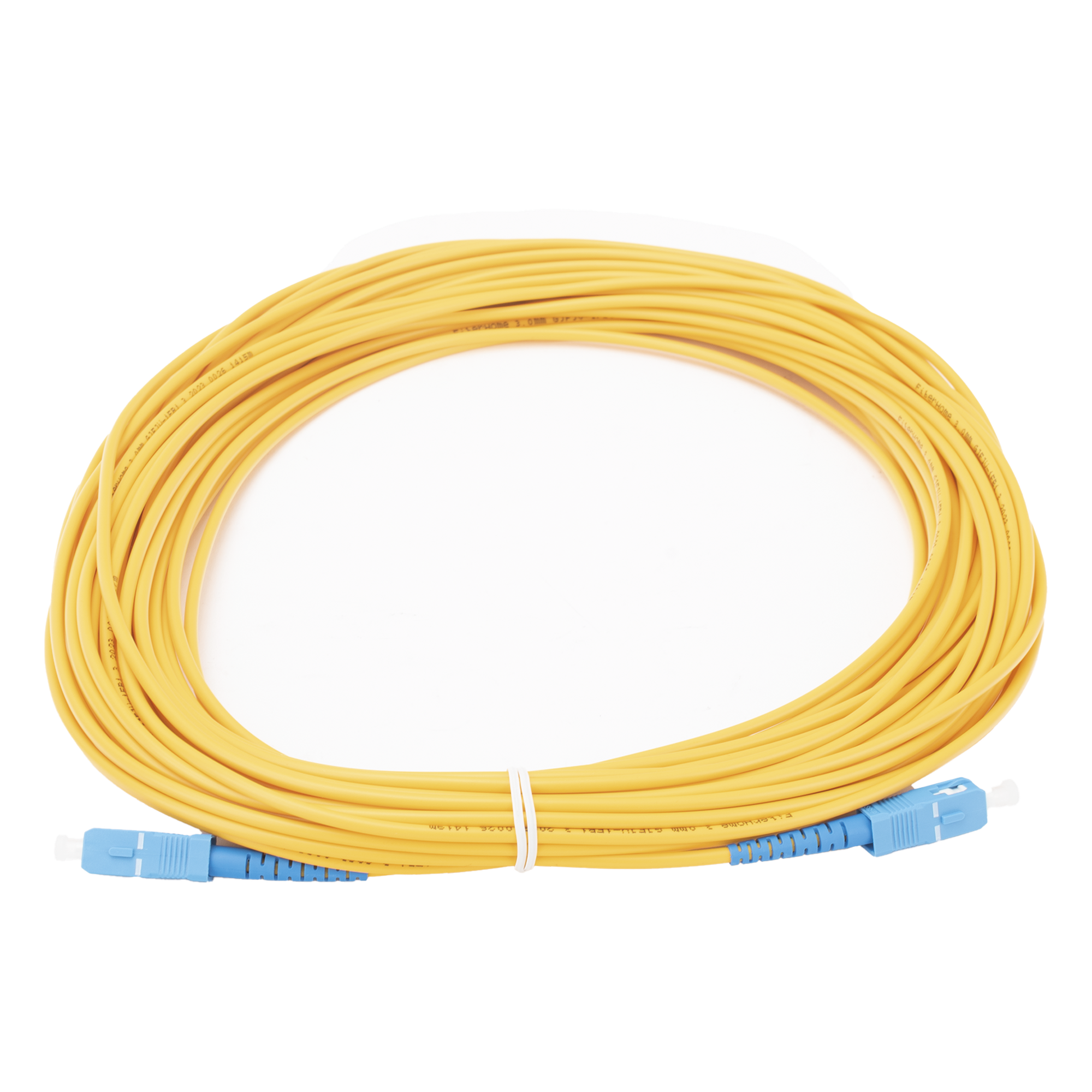 Jumper de Fibra Óptica / Monomodo OS2 G.652D / SC/UPC - SC/UPC / Simplex / 20 m (65.6 ft) / 3 mm — LINKEDPRO BY EPCOM · SKU LPSM3SCUSCUS20