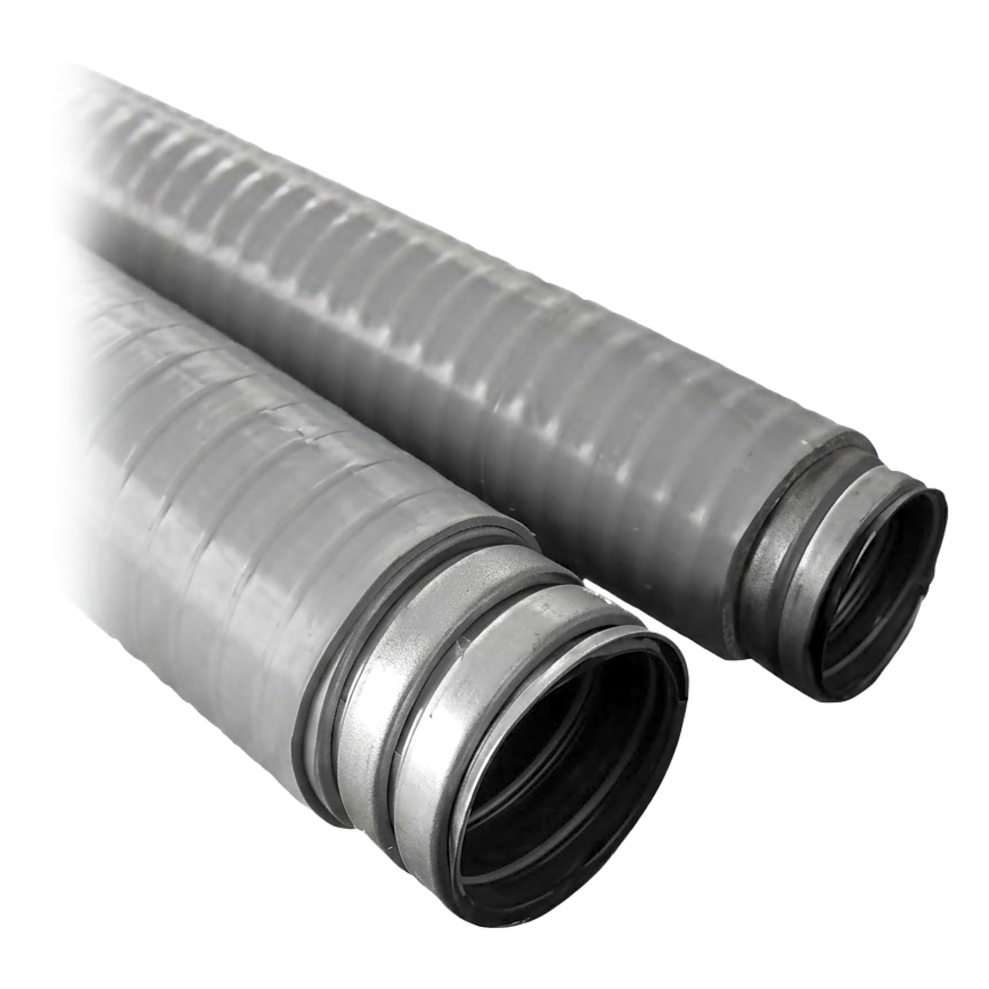 Tubo Flexible Liquidtight / 2" (50 mm) / Acero Pregalvanizado + Forro PVC / Rollo 20 m (65.6 ft) / NEMA 4/IP-65 — ANCLO · SKU ANC-COT200-20
