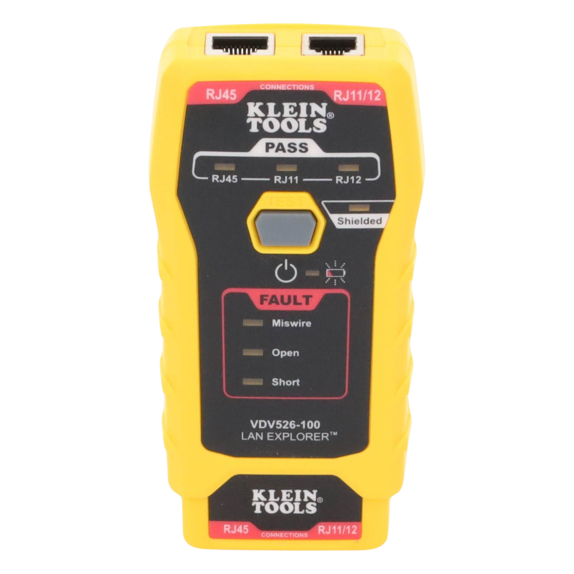 Probador de Cables de Red y Probador de Cables de Datos LAN Explorer™ con Transmisor Remoto.