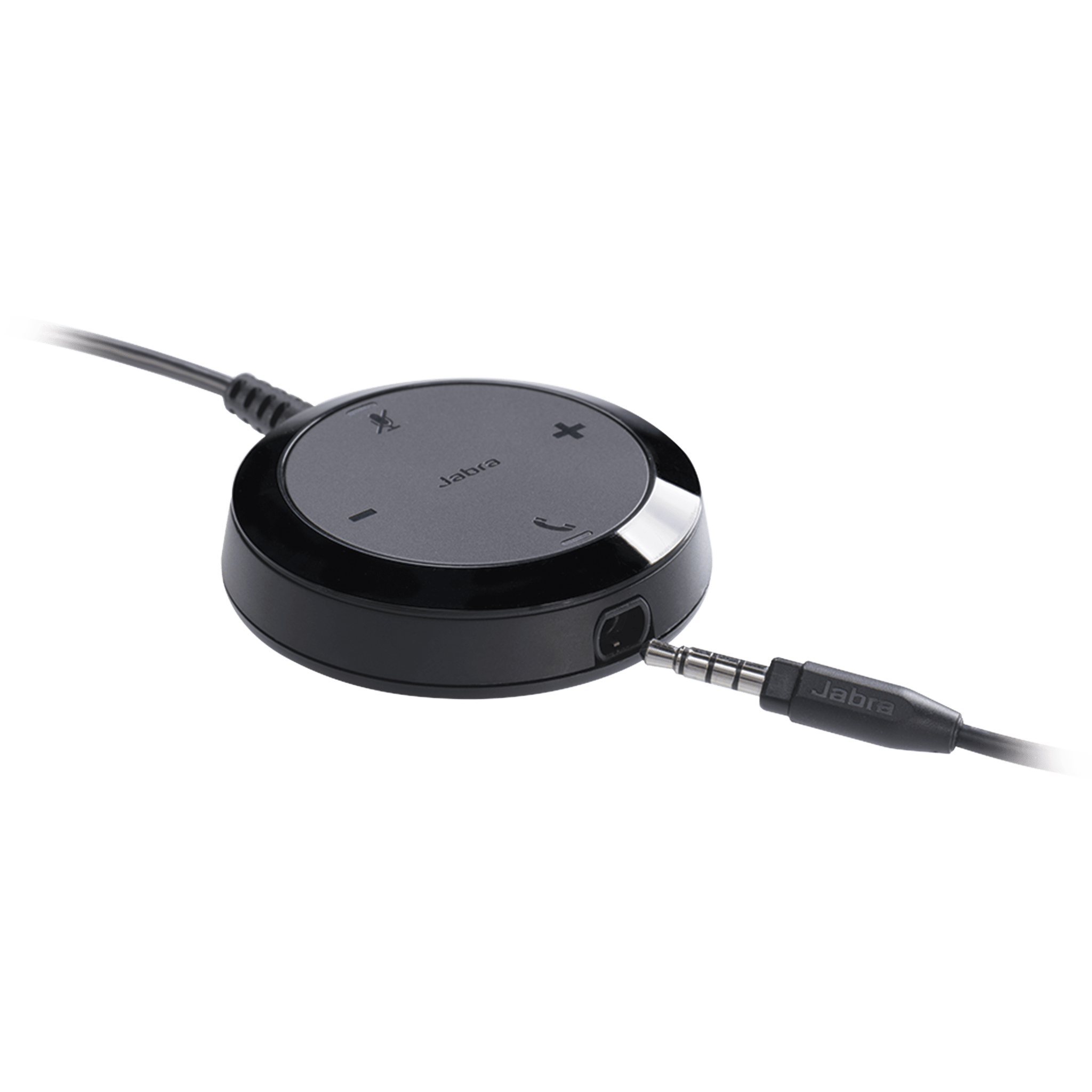 Jabra Evolve 30 II Duo MS con conexión USB C/A y 3.5mm, micrófono con cancelación de ruido y controlador en el cable con botones e indicadores LED (5399-823-369))