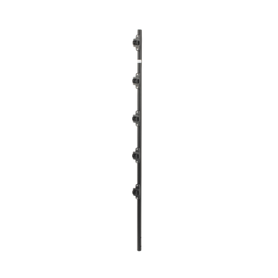 Poste de Paso para Cerca Eléctrica / Tubo de Acero Galvanizado / 5 Aisladores / 1.2 m (47.2 ft) / Diámetro 25 mm (1 in) / 0.92 kg