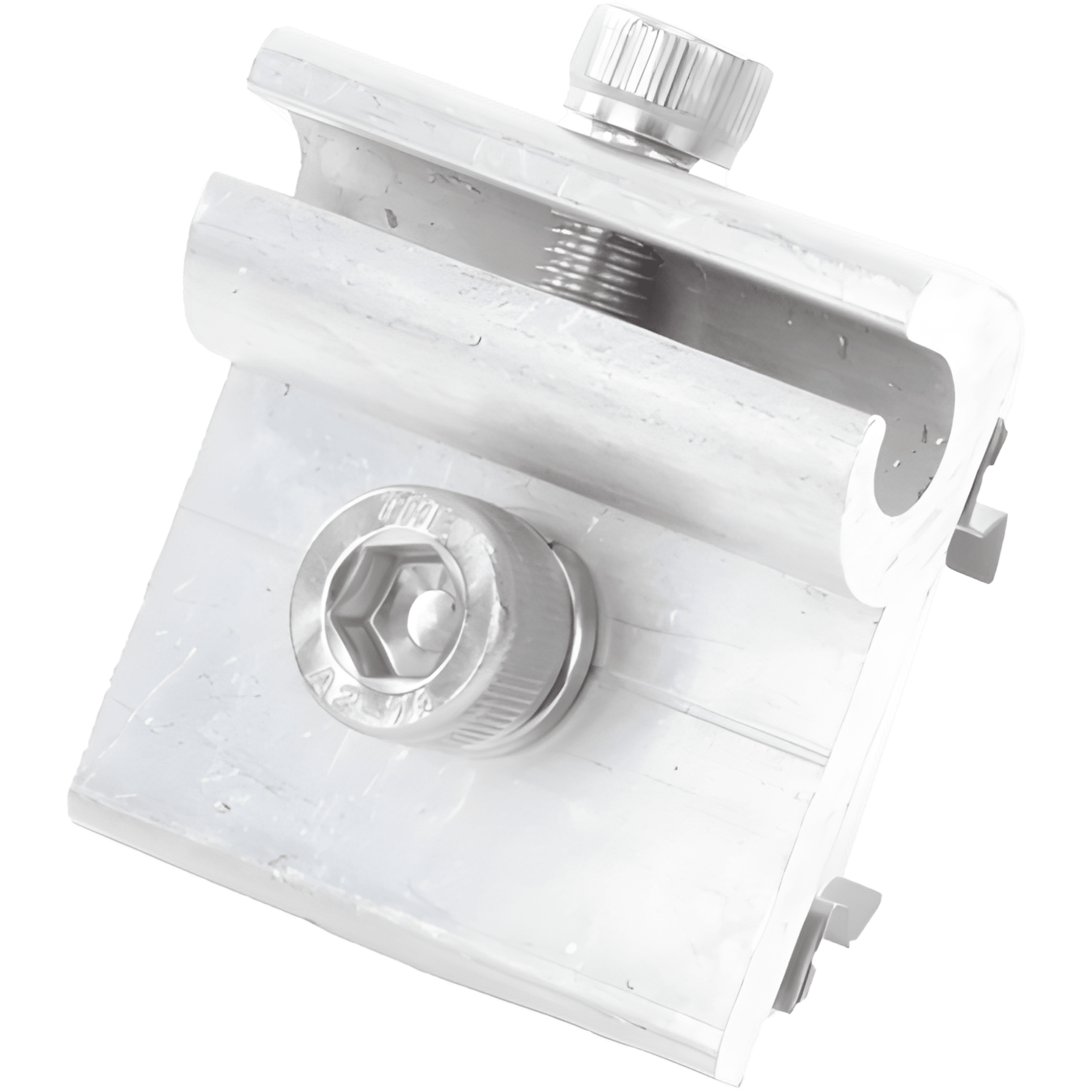 Conector de Tierra Física / Panel Solar / Riel de Montaje 21 / Sin Herramientas Especiales — EPCOM POWERLINE · SKU EPLELNT20AL