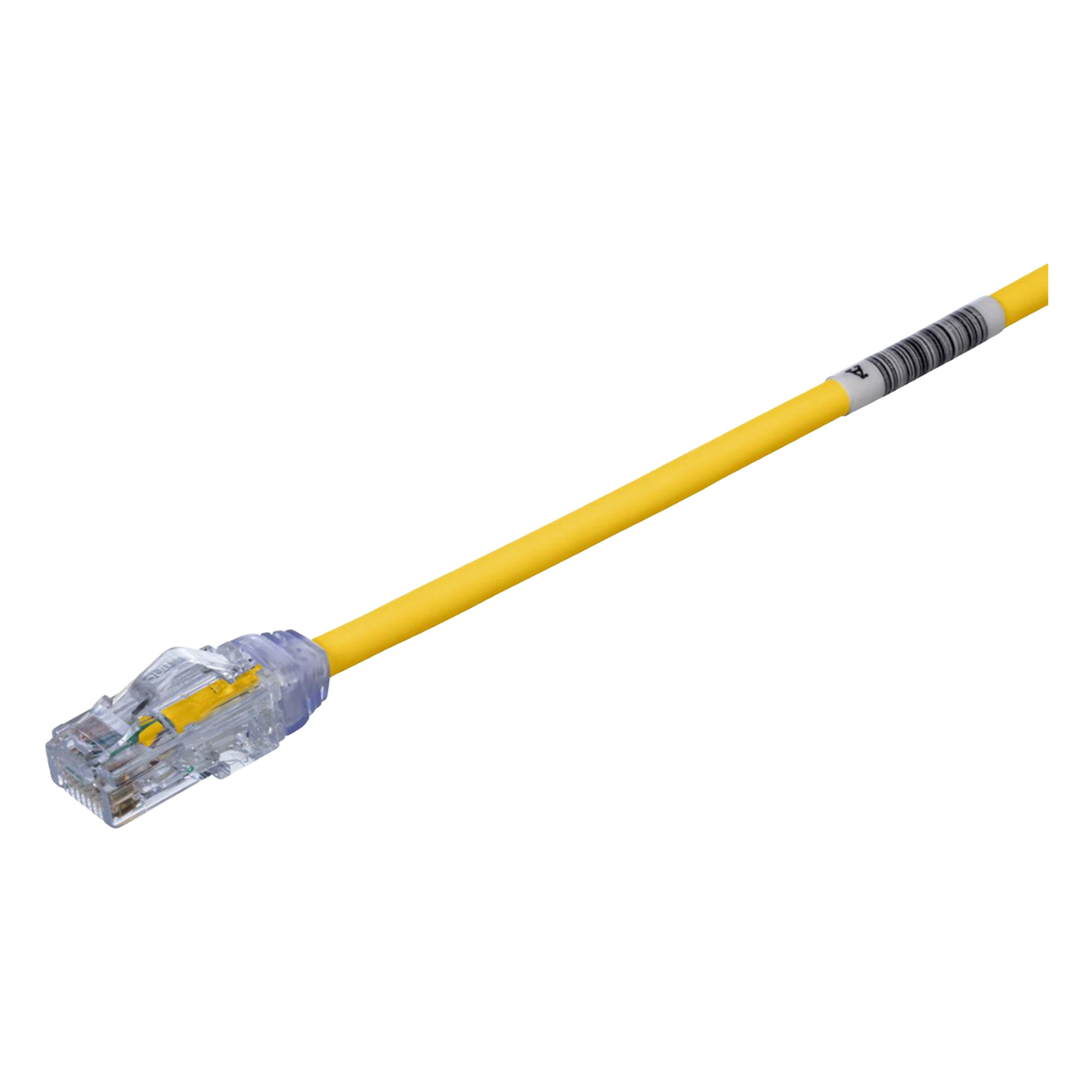 Cable de Parcheo UTP Cat6A / 28AWG / CM-LSZH / 0.3 m (1 pie) / Amarillo — PANDUIT · SKU UTP28X1YL