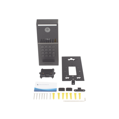 Videoportero IP Inteligente / 2K Ultra HD 4 MP / Ángulo 127° / IA ISP con Análisis de Comportamiento / Lector RFID Dual 13.56 MHz y 125 kHz / 5000 Tarjetas / PoE Integrado / IP66 IK10