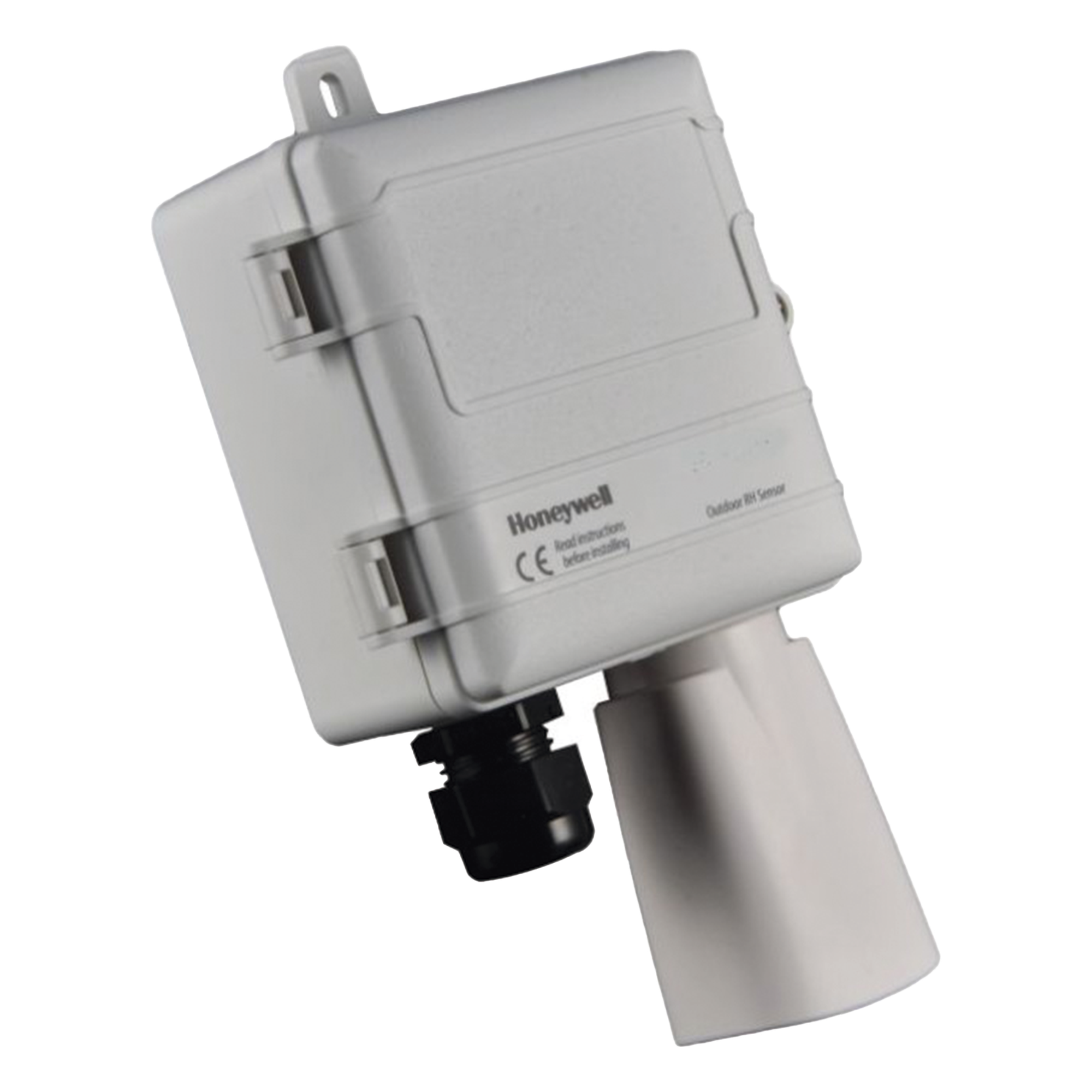 Sensor de Humedad y Temperatura / Exterior / Termistor 20 kΩ / Exactitud ±3% HR / Salida 0-5V/10V o 4-20 mA / IP20 NEMA 1/3R / -40 a 70°C (-40 a 158°F) — HONEYWELL BMS · SKU H7735C2015
