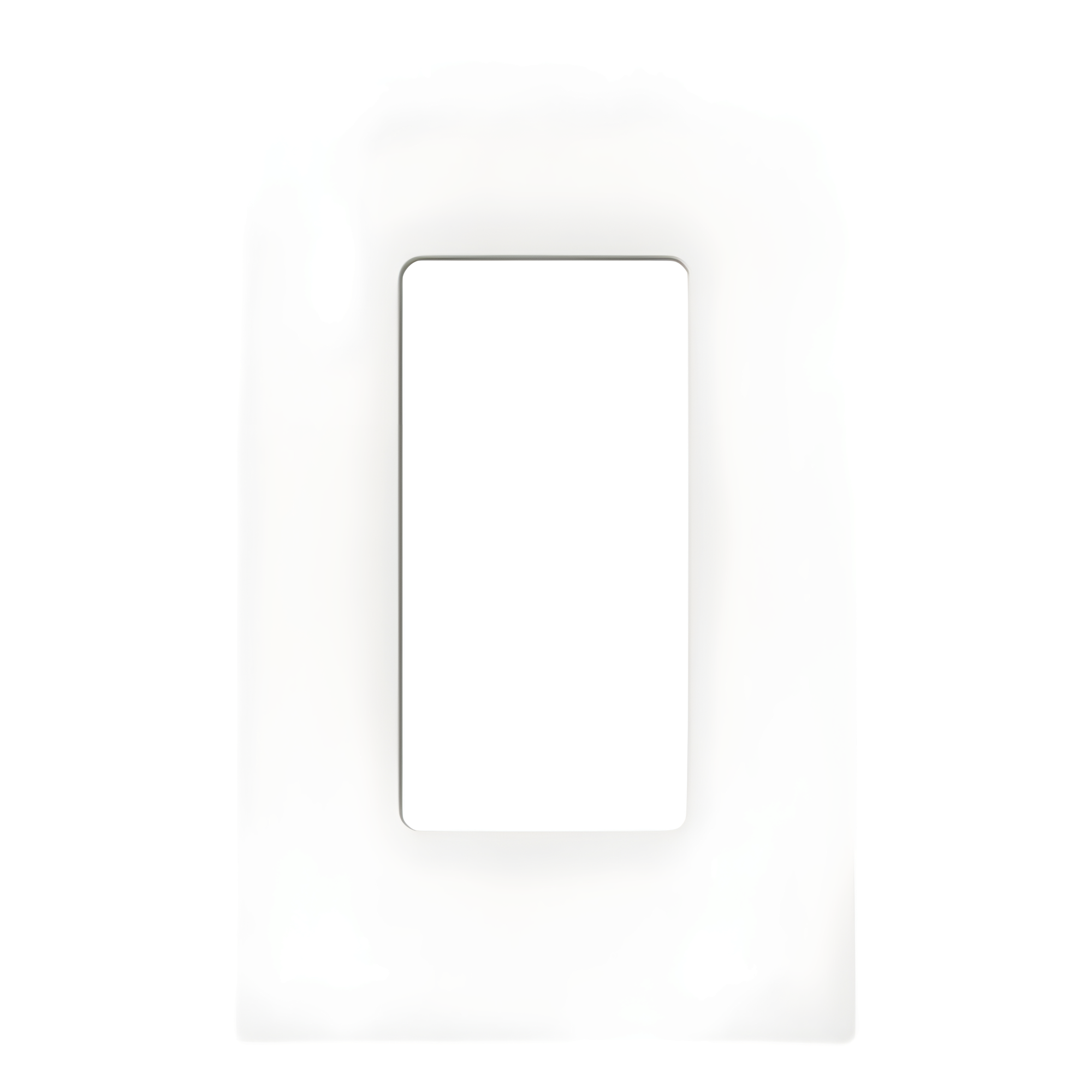 Placa de Pared Screwless / 1 Espacio (1 Gang) / Acabado Satinado Snow / Perfil Delgado 0.30 in (7.6 mm) / Apertura Estilo Designer — LUTRON ELECTRONICS · SKU SC1SW