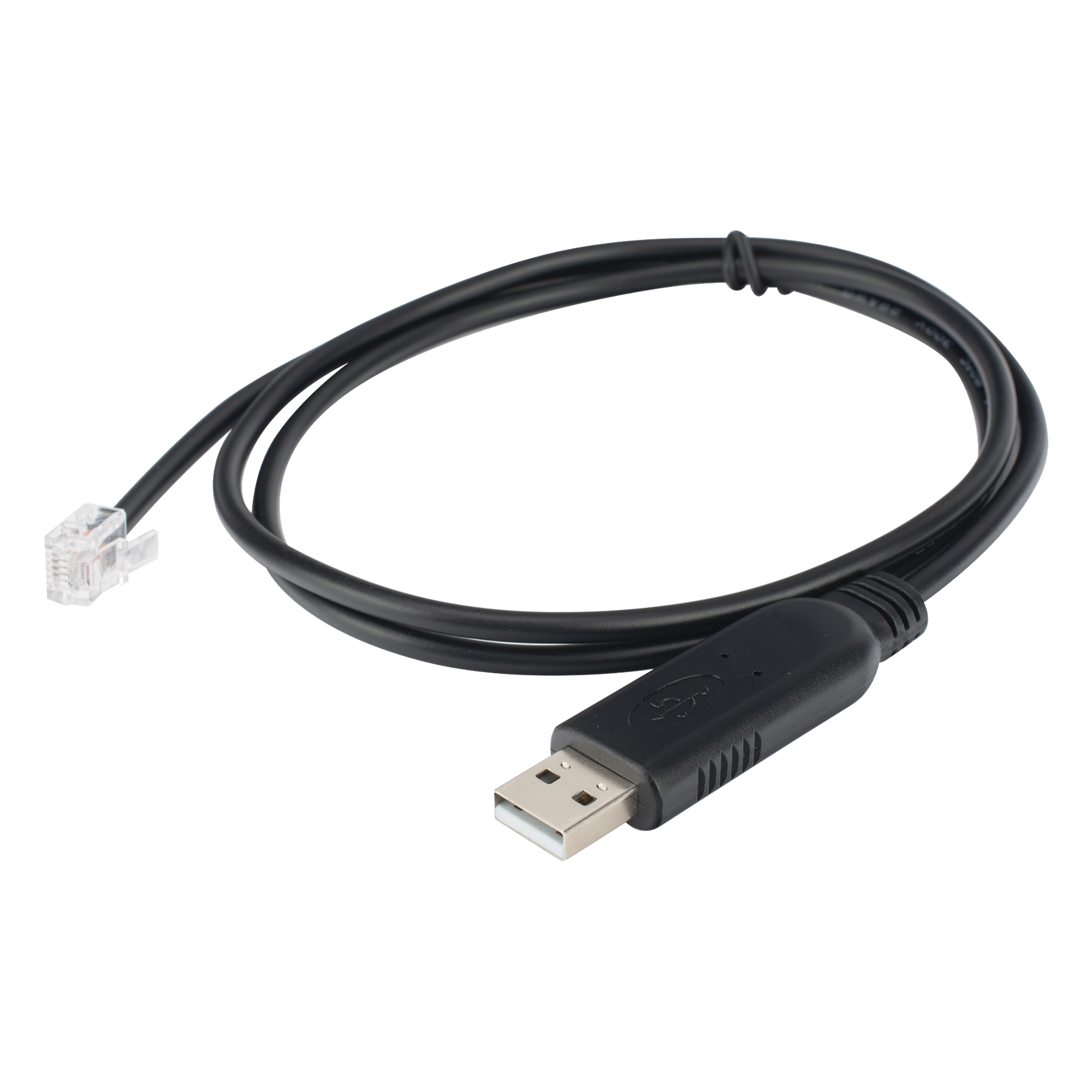 Cable de Comunicación / USB a RS232 / Conectores RJ11 y USB Estándar / Para Monitoreo de Baterías — EPEVER · SKU CCUSBARJ11100V1.0
