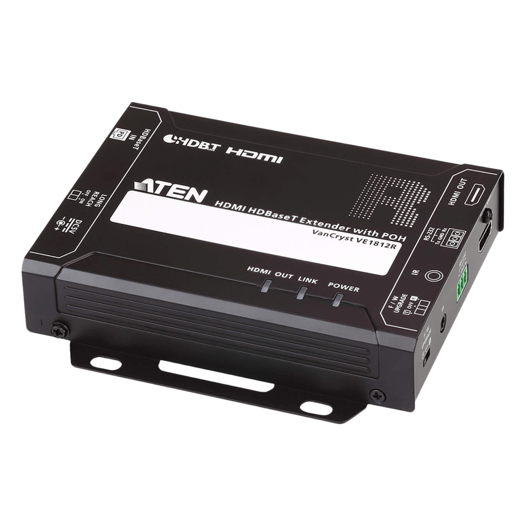 Extensor HDMI HDBaseT / 4K@60Hz / 70m Cat 5e/6 / 100m Cat 6a / 10.2 Gbps / Receptor — ATEN · SKU VE1812R