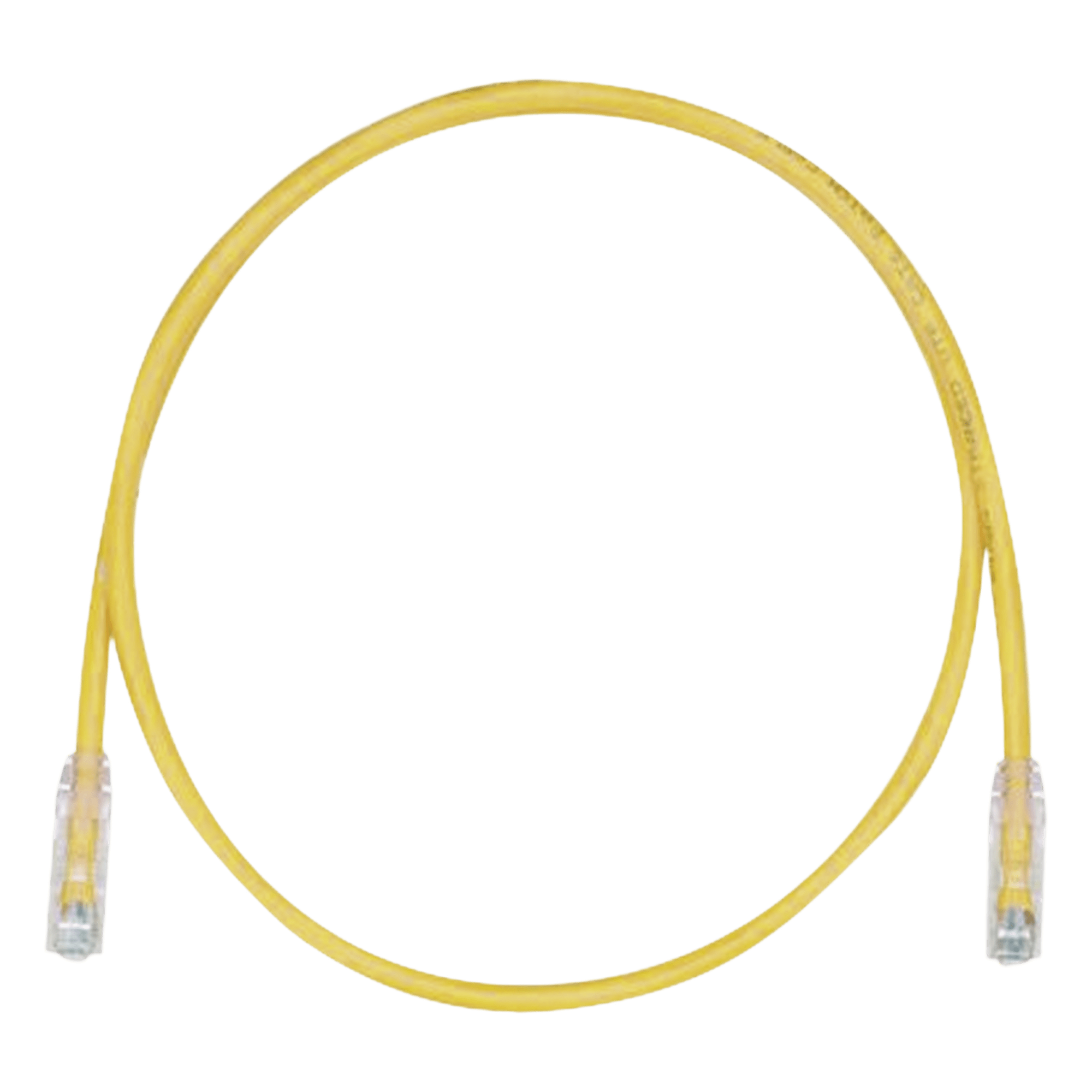 Cable de Parcheo UTP / Cat6 / 24 AWG / CM / 4.57 m (15 pies) / Amarillo — PANDUIT · SKU UTPSP15YLY