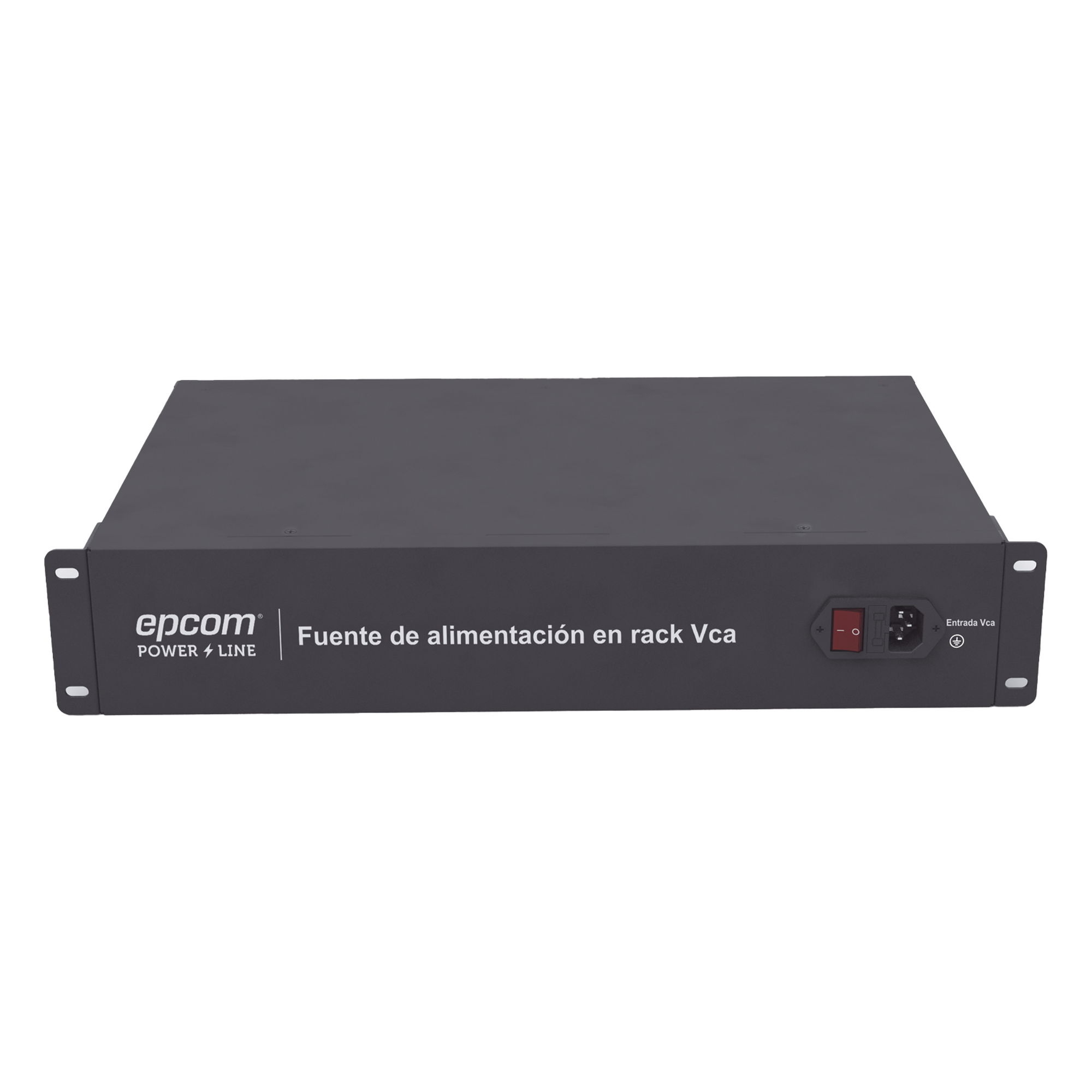 Fuente de Alimentación RACK / 16 Puertos / 480 W / 24 Vca / 20 A Total / 1.25 A Administrado por Canal / 19" — EPCOM POWERLINE · SKU RK-24AC-20A