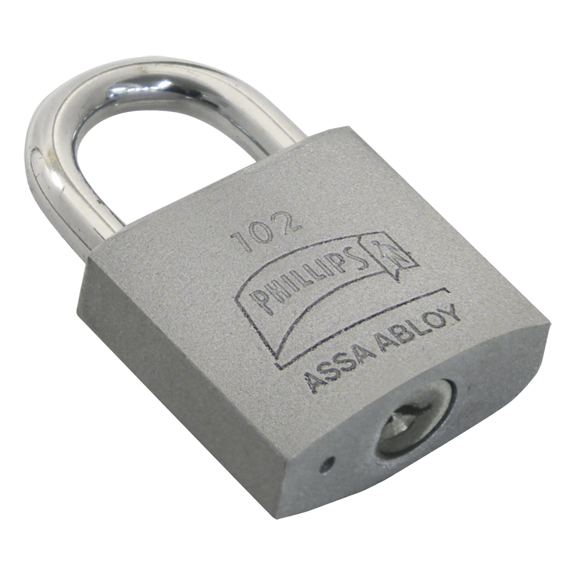 Candado de Alta Resistencia / Hierro Sólido / Gancho Largo / Doble Cerrojo / Llave PH-32 / 4 Pernos de Combinación / Uso en Condiciones Secas — ASSA ABLOY · SKU MX3399