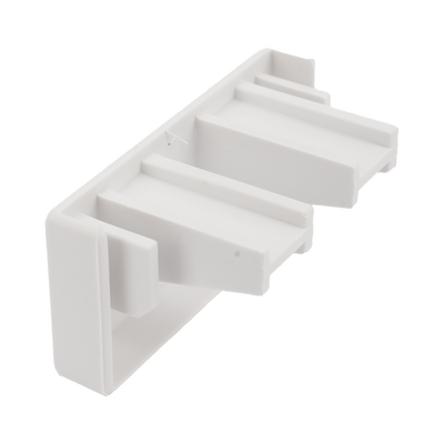 Tapa final color blanco de PVC auto extinguible,  para canaleta TMK1735, TMK1735SD (5390-02001)