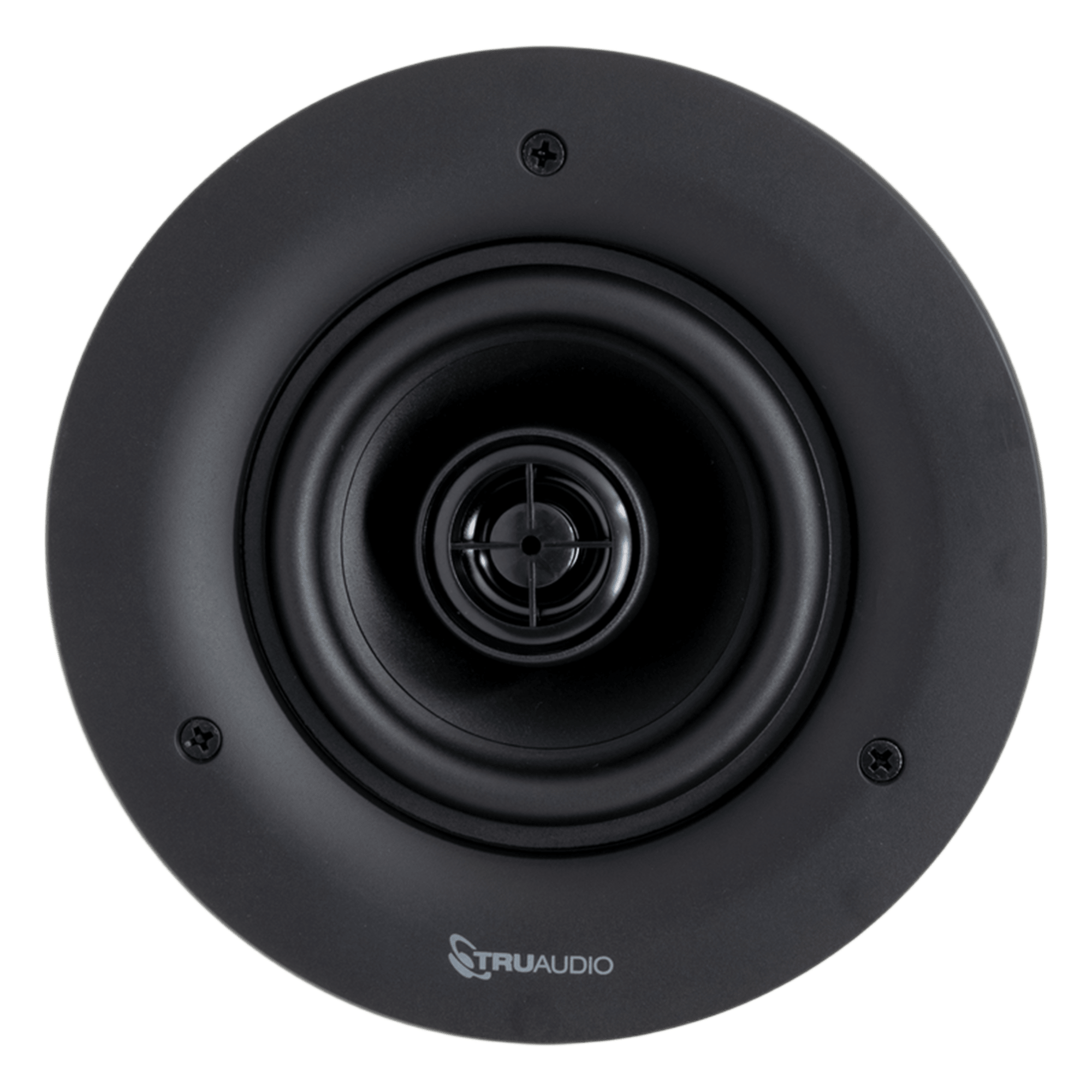 Altavoz de techo de 2 vías / Woofer 4in / Tweeter 0.5in / 5-50W / 8 Ohms / Respuesta 85Hz-18kHz — TRUAUDIO · SKU LFR