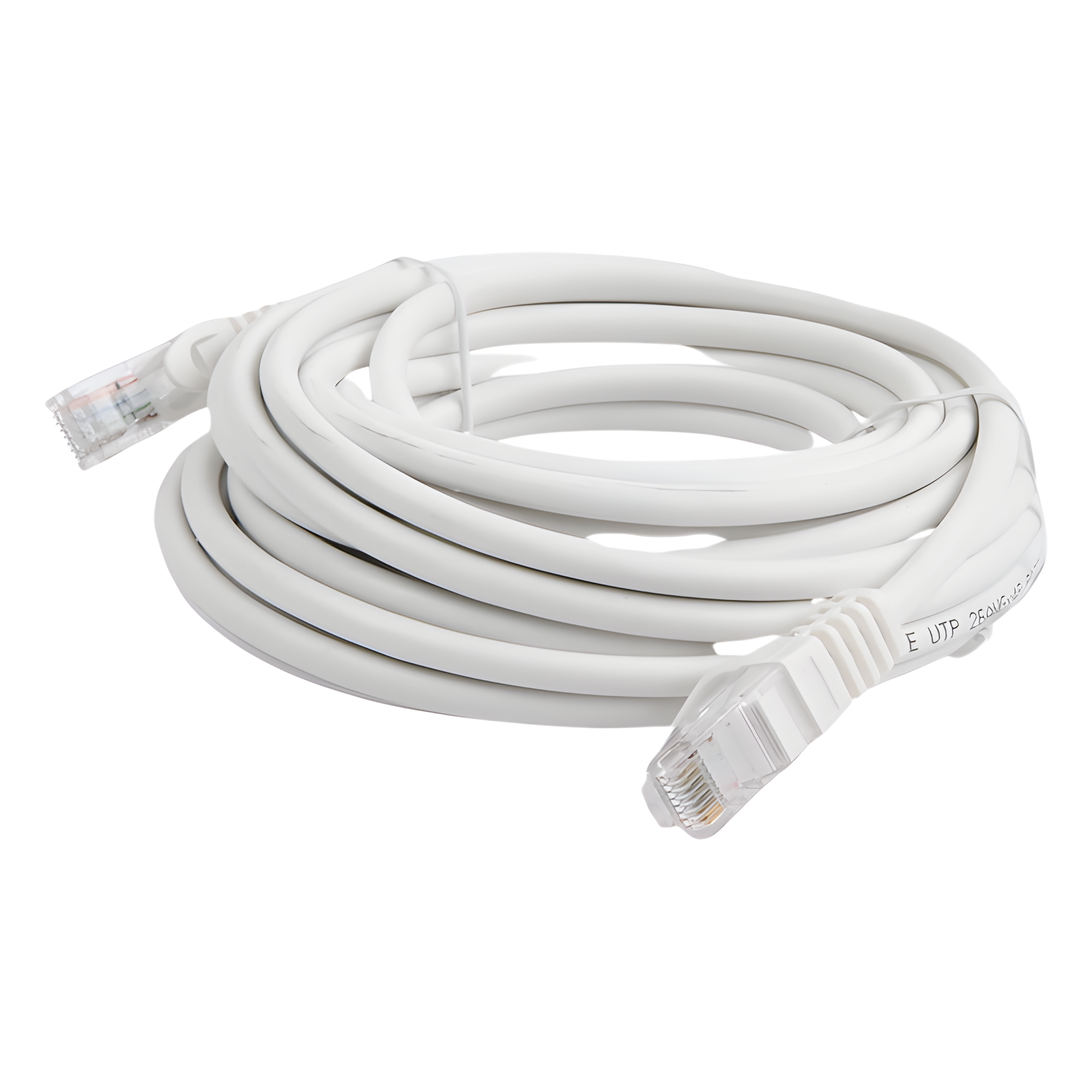 Cable de Parcheo UTP / Cat5e / 7.0 m (22.97 ft) / 100 Ohm / RJ45 / Blanco