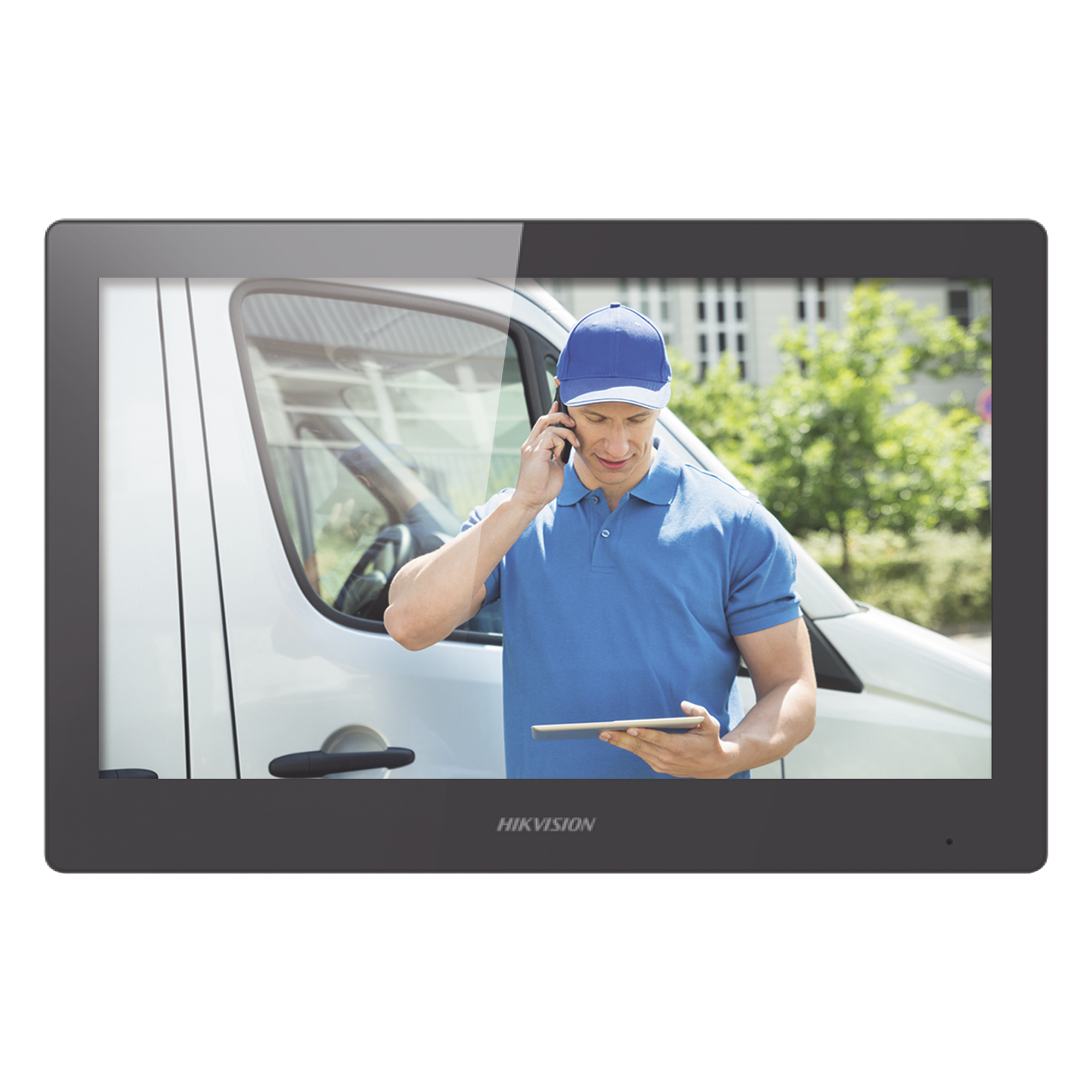 Monitor Touch IP / Pantalla 10 — HIKVISION · SKU DS-KH8520-WTE1