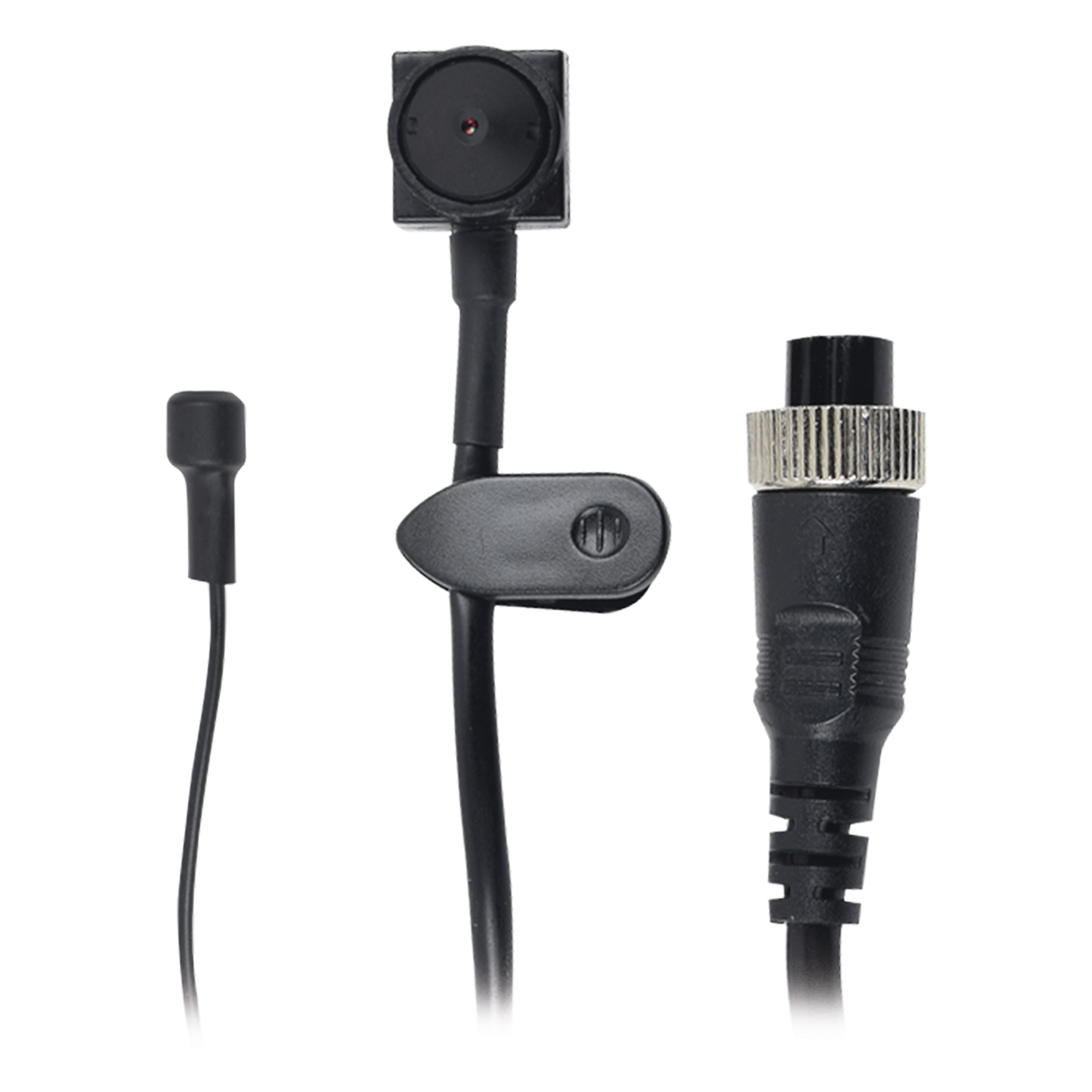 Cámara Pinhole AHD / 2 Megapixel / Micrófono Integrado / Conector Tipo Aviación / 12 VCC / Interior — EPCOM · SKU XMRPINHOLEAHDV2