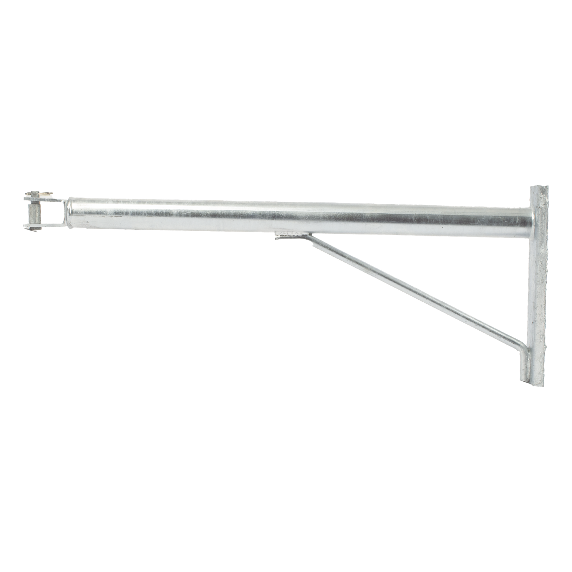 Brazo de Extensión para Fibra Óptica / 60 cm (1.97 ft) / Acero Galvanizado en Caliente / 2.4 kg / Herraje Tipo D / Compatible ADSS, Figura 8 — LINKEDPRO BY EPCOM · SKU LP-BDE-060-D