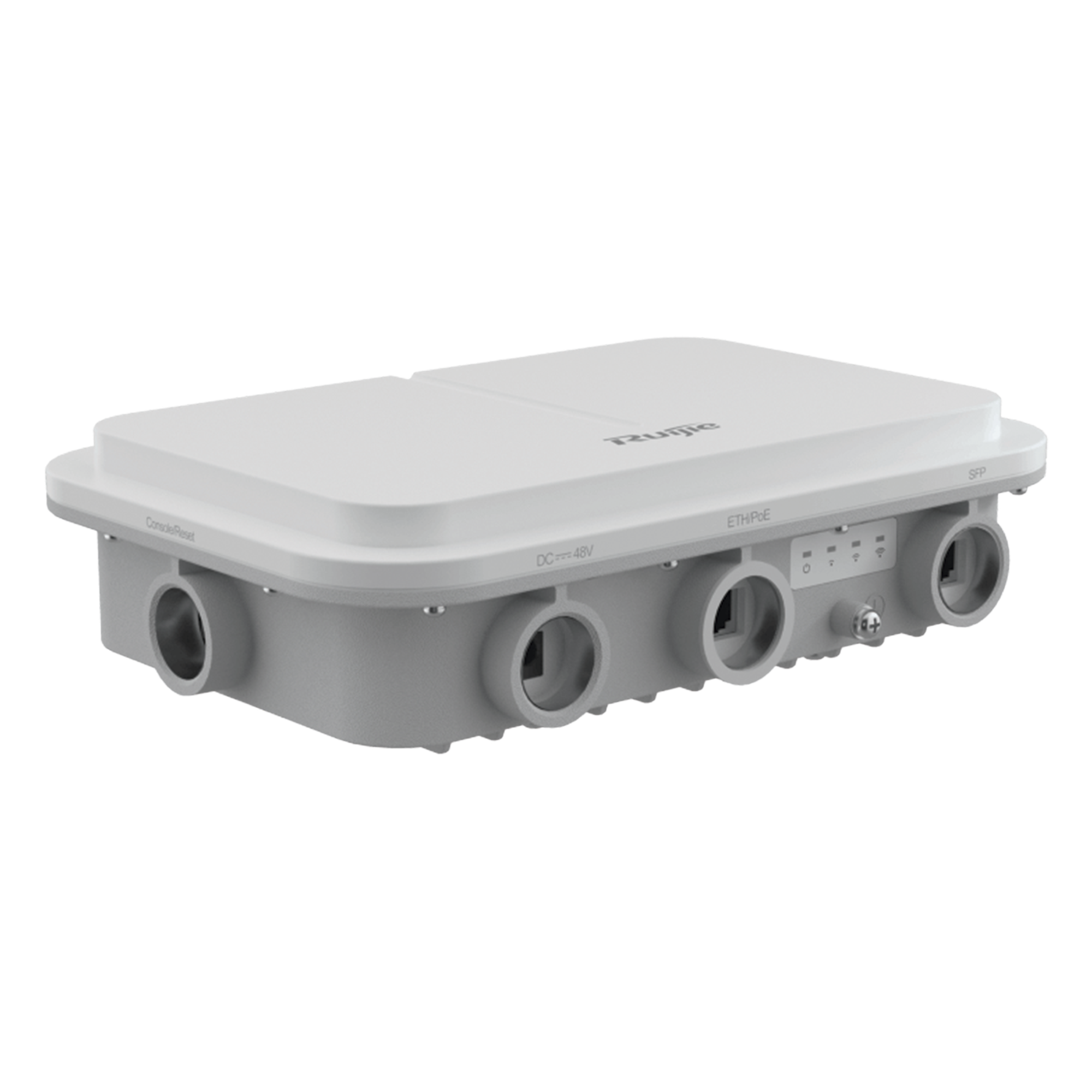 Punto de Acceso Wi-Fi 6 / 2975 Mbps / Omnidireccional 360° / Doble Banda 2.4/5 GHz / IP68 / Puerto SFP / MU-MIMO 2x2