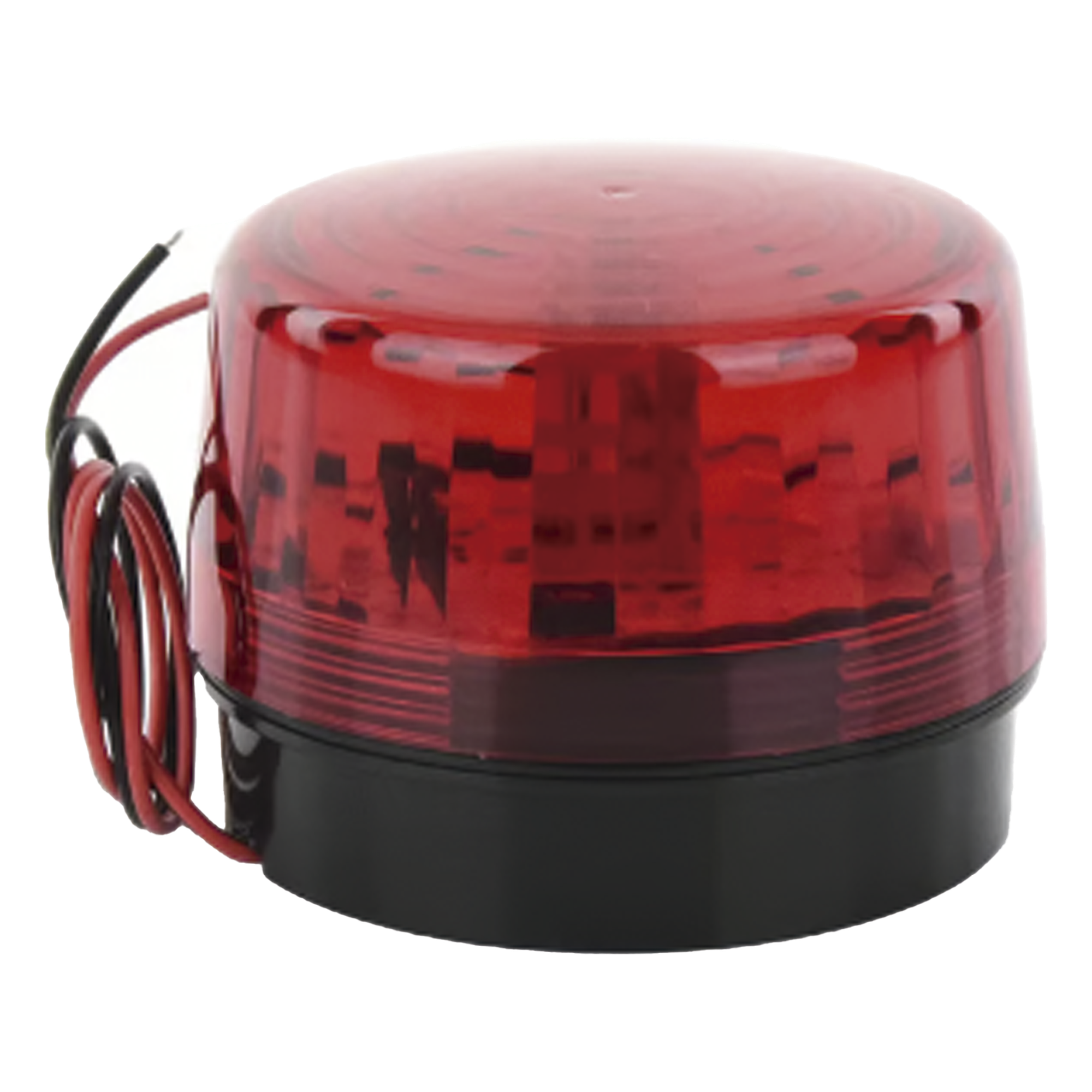 Luz Estroboscópica LED / 35 LEDs / 8 Patrones de Parpadeo / IP66 / 12-24 Vcc/Vca / Batería de Respaldo 9V