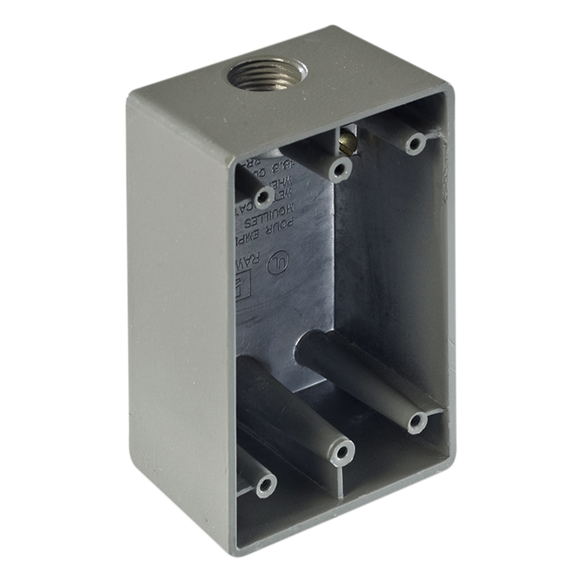Caja Condulet FS / 1" (25.4 mm) / 1 Boca / Aluminio Diecast / A Prueba de Intemperie / UL 514 — RAWELT · SKU RR-2631