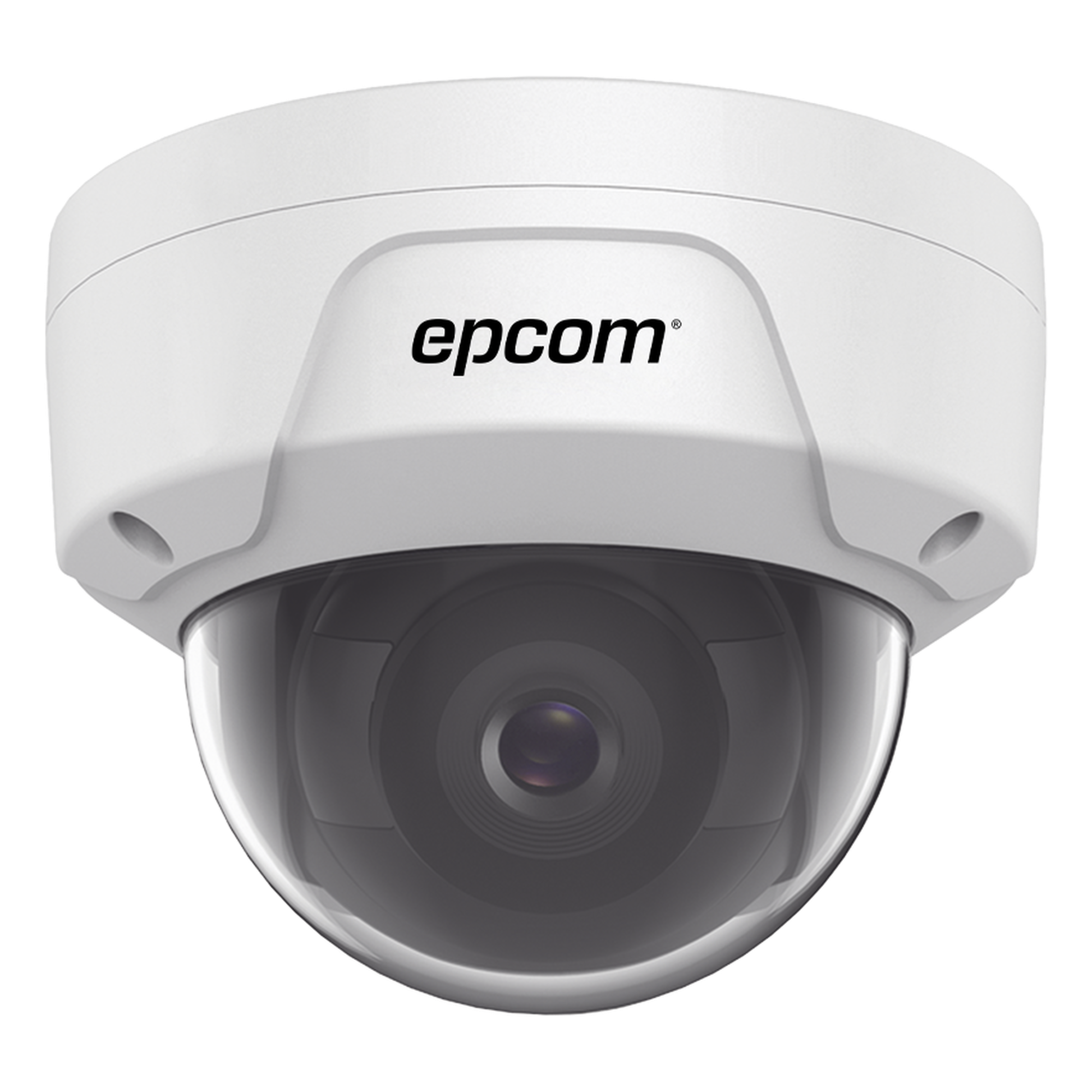 Cámara Domo IP / 4 Megapixel / Lente 2.8 mm / IR 30 m (98.4 ft) / WDR 120 dB / IP67 / IK10 / PoE — EPCOM · SKU XD41H