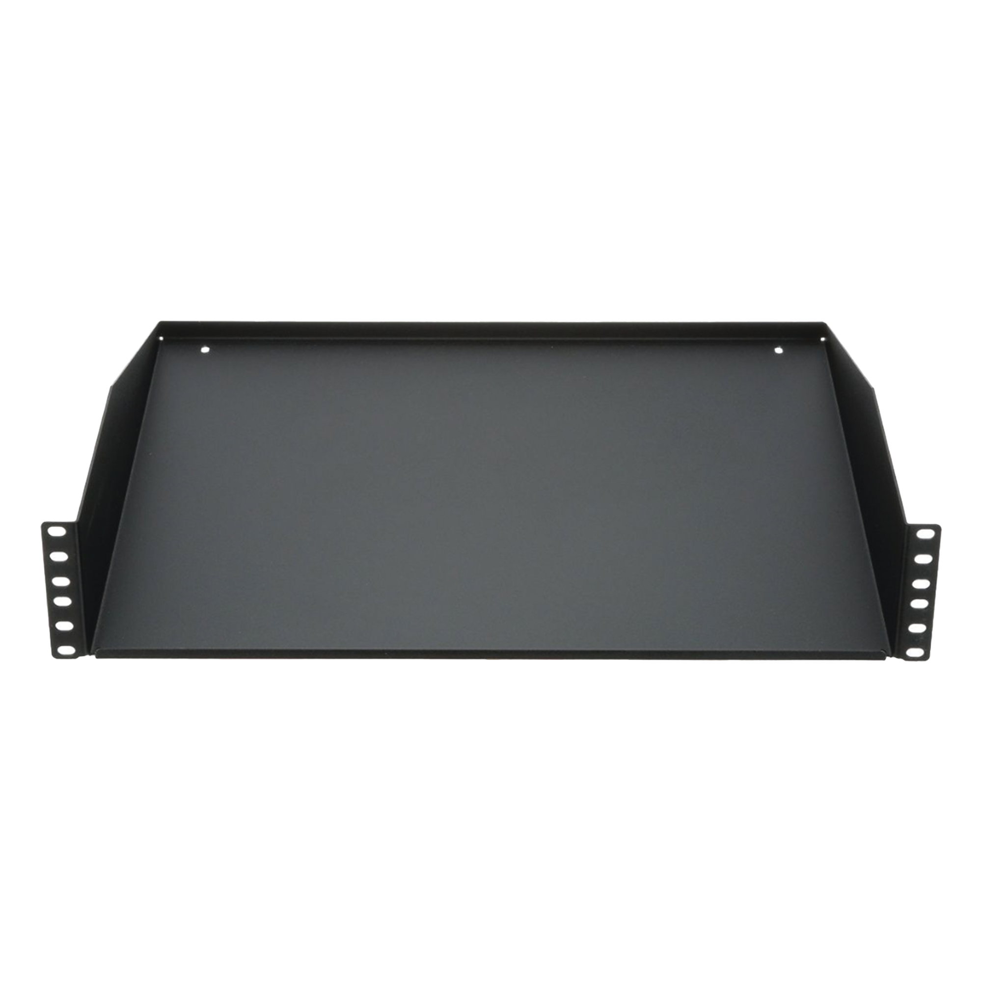Charola para Rack / 19" / 2 UR / Carga 30 kg (66 lb) / Acero / Profundidad 385 mm