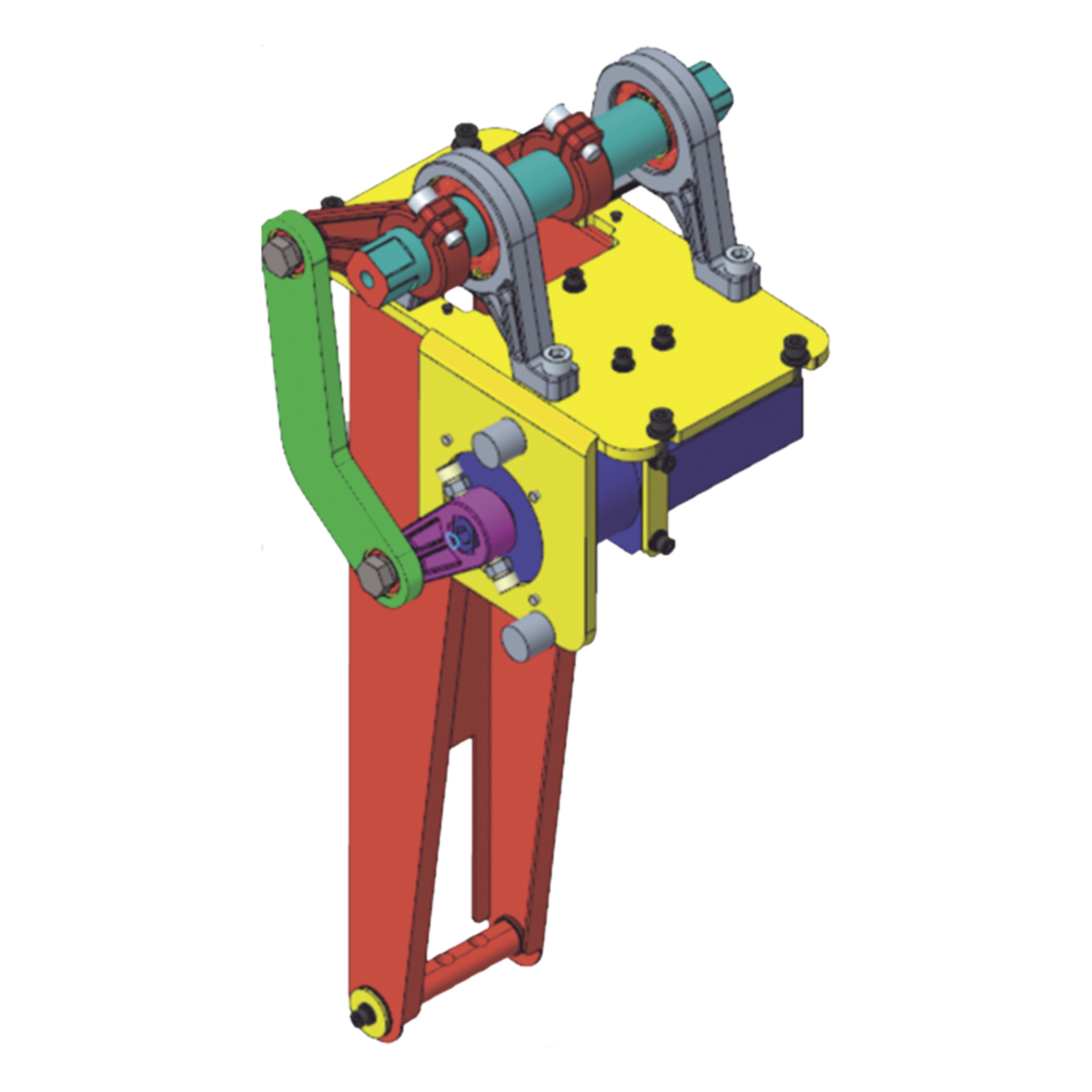 Motor de Barrera / Mecanismo Completo de Reemplazo / Aluminio / 3m y 4m / Sin Sensores — HIKVISION · SKU 190315367