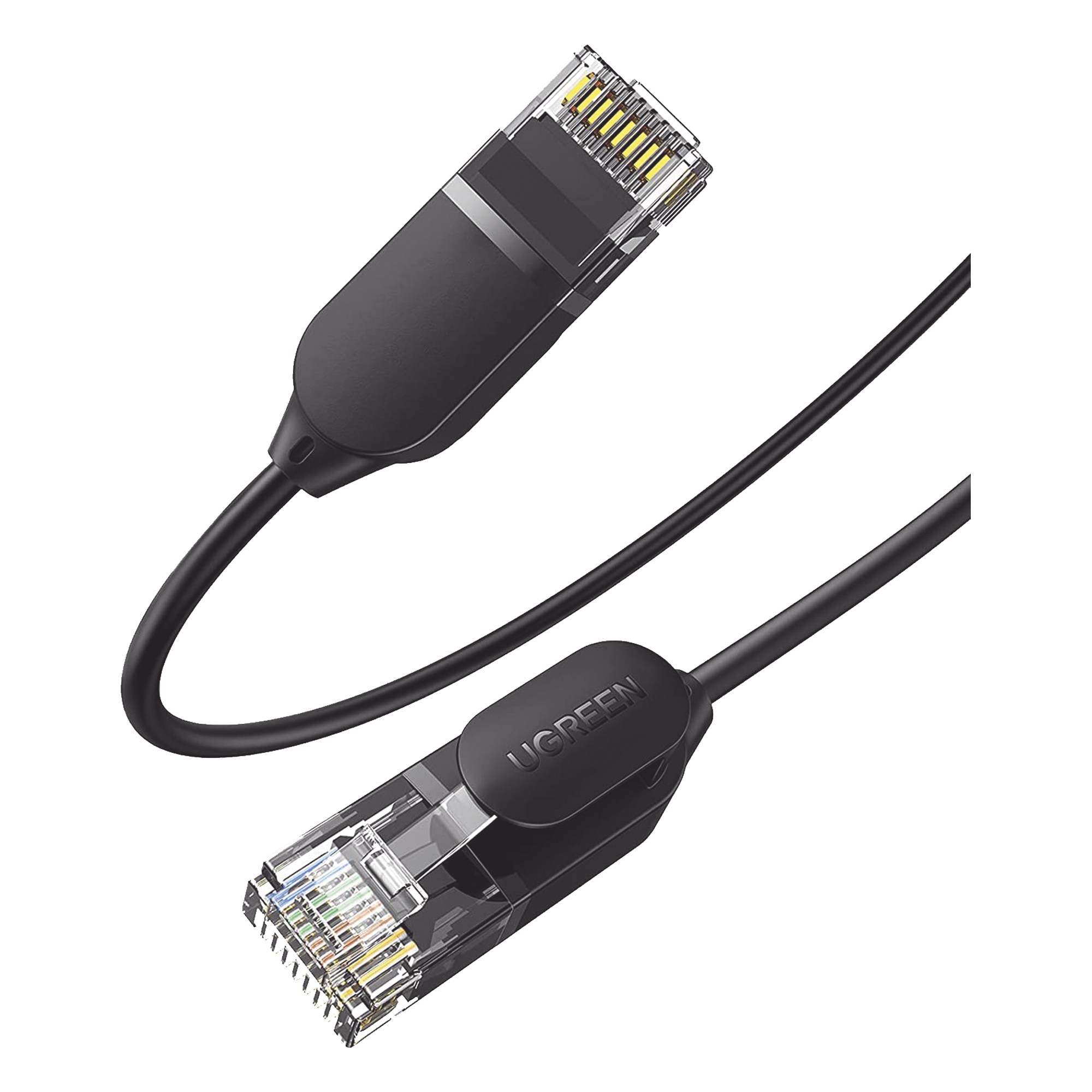Cable Ethernet / Cat6A UTP / 10 Gbps / 500 MHz / 5 m (16.40 ft) / Ultra Delgado 2.8 mm — UGREEN · SKU 70654