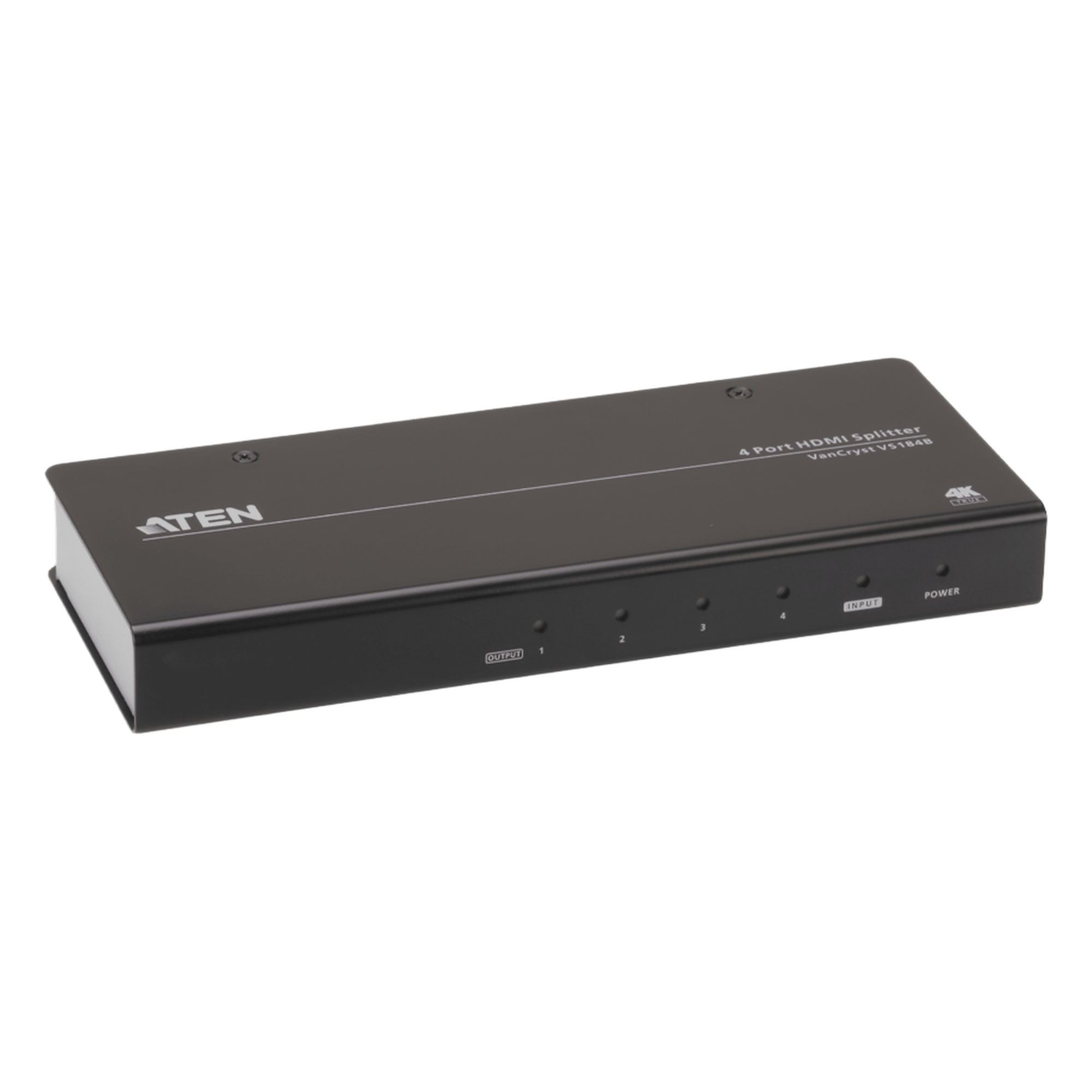 Splitter HDMI / 1 Entrada x 4 Salidas / True 4K @ 60 Hz / HDCP 2.2 / HDR 4:4:4 / 18 Gbps / EDID Expert™ — ATEN · SKU VS184B