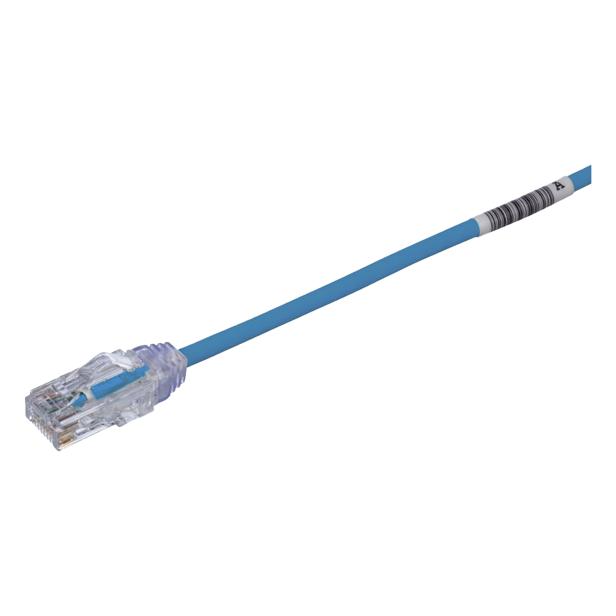 Cable de Parcheo UTP Cat6 / 28 AWG Diámetro Reducido 3.8 mm / 10 m (32.81 ft) / Rendimiento 250 MHz / Doble Clasificación CM/LSZH / PoE hasta 90 W — PANDUIT · SKU UTP28SP10MBU