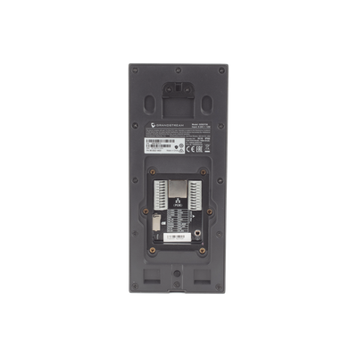 Videoportero IP Inteligente / 2K Ultra HD / Ángulo 127° / IA ISP con Análisis de Comportamiento / Lector RFID Dual 13.56 MHz y 125 kHz / NFC / BLE 5.0 / PoE / IP66 / IK10