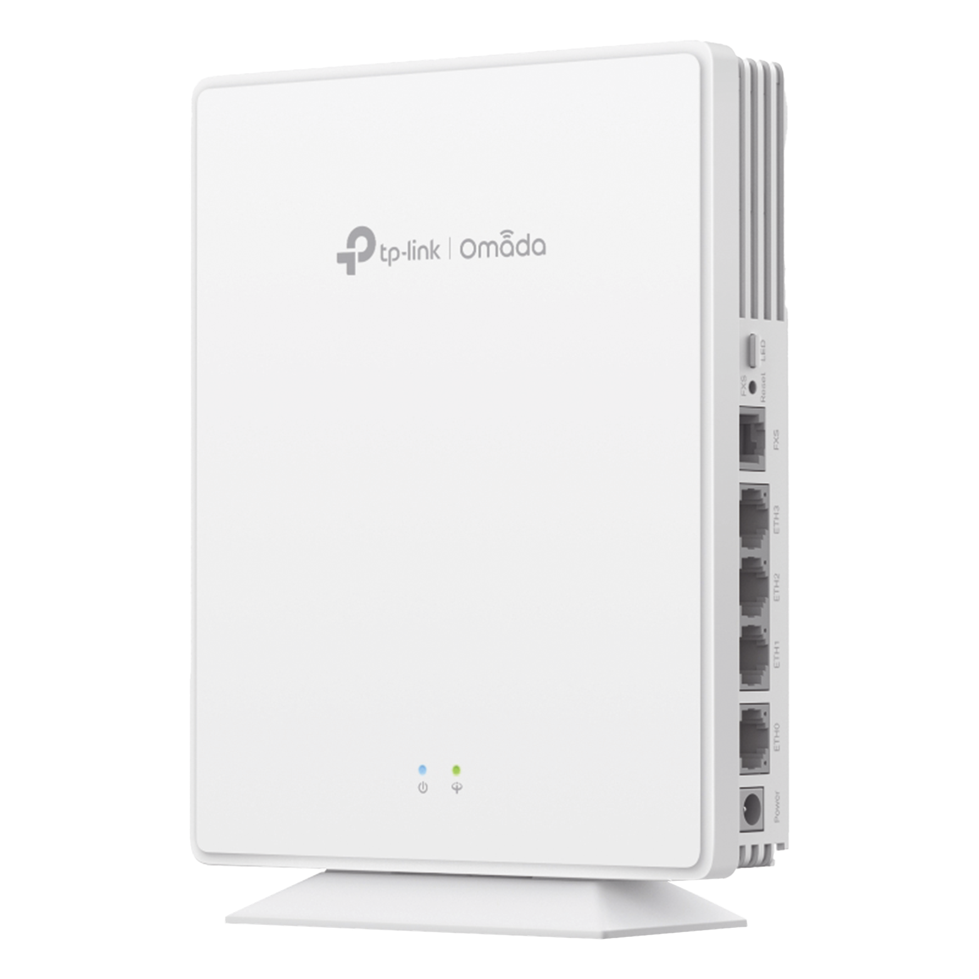 Punto de Acceso GPON / Wi-Fi 6 AX1800 / 1 Puerto GPON / 1 Puerto FXS VoIP / 4 Puertos Gigabit / Mesh / Montaje Escritorio-Pared — TP-LINK · SKU EAP610GP-DESKTOP