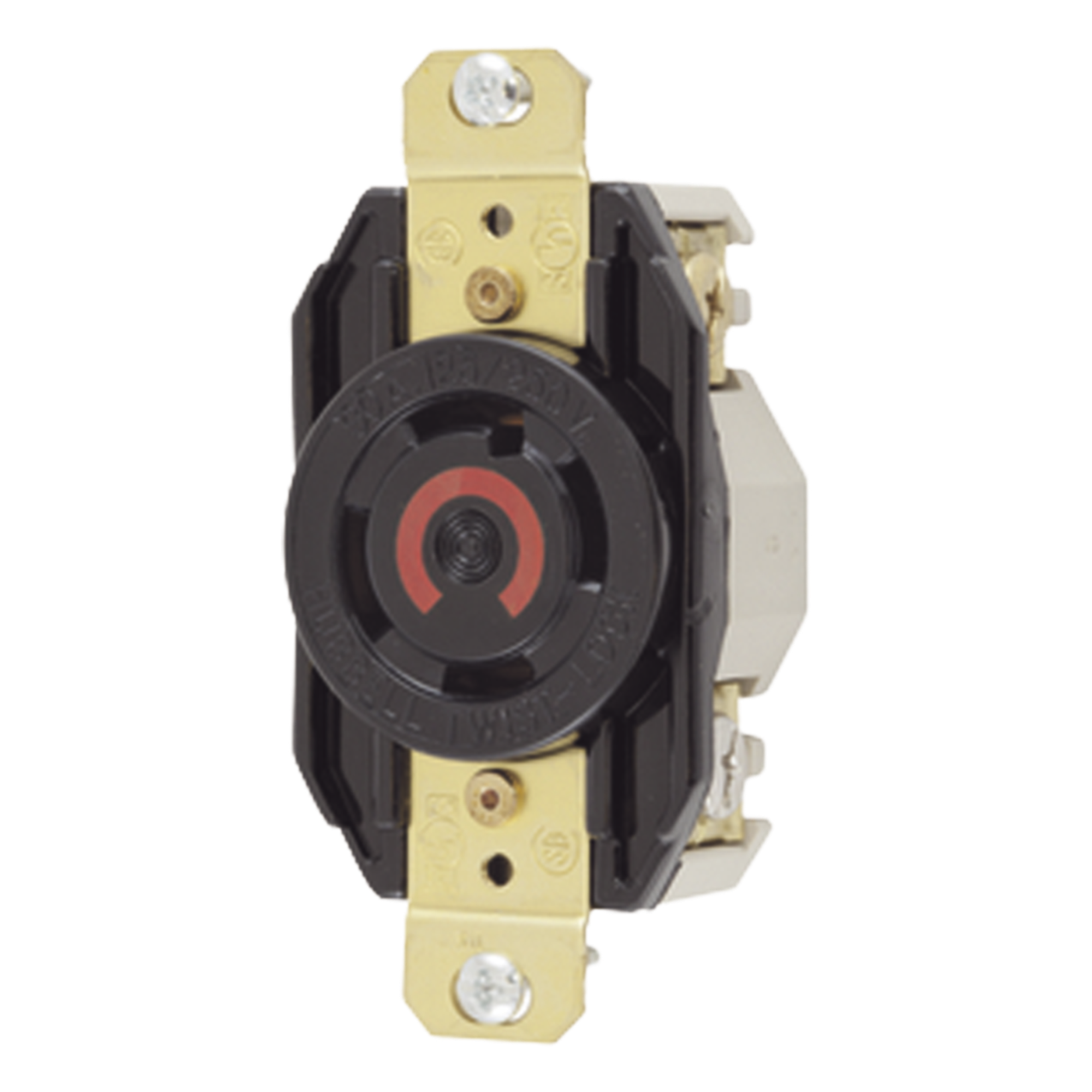 Receptáculo Industrial / 30 A / 125/250 V CA / 3 Polos 4 Hilos / NEMA L14-30R / IP20 / -40°C a 75°C — HUBBELL · SKU HUB-HBL-2710