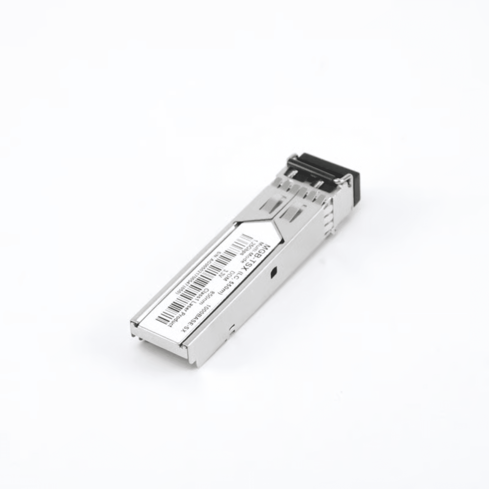 Transceptor Industrial, Puerto SFP 1000Base SX, Para Fibra Multimodo, Conector LC, Hasta 550 m, Soporta Temperaturas de -40 a 75 °