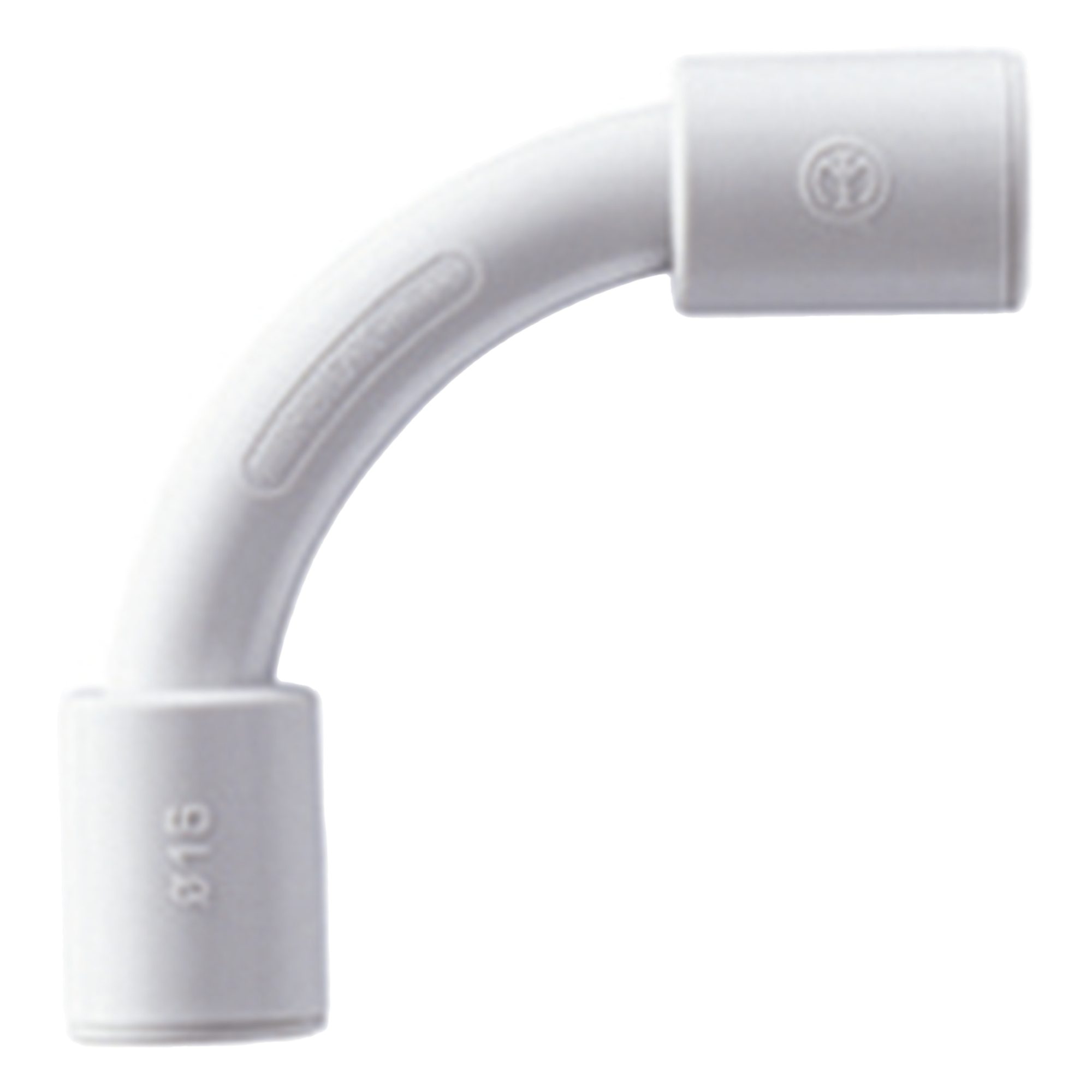 Accesorio de Instalación para Tubo Rígido / IP67 / Libre de Halógenos / Diámetro 25 mm / Curvatura 32 mm / Gris RAL 7035 — CHAROFIL · SKU DX43125