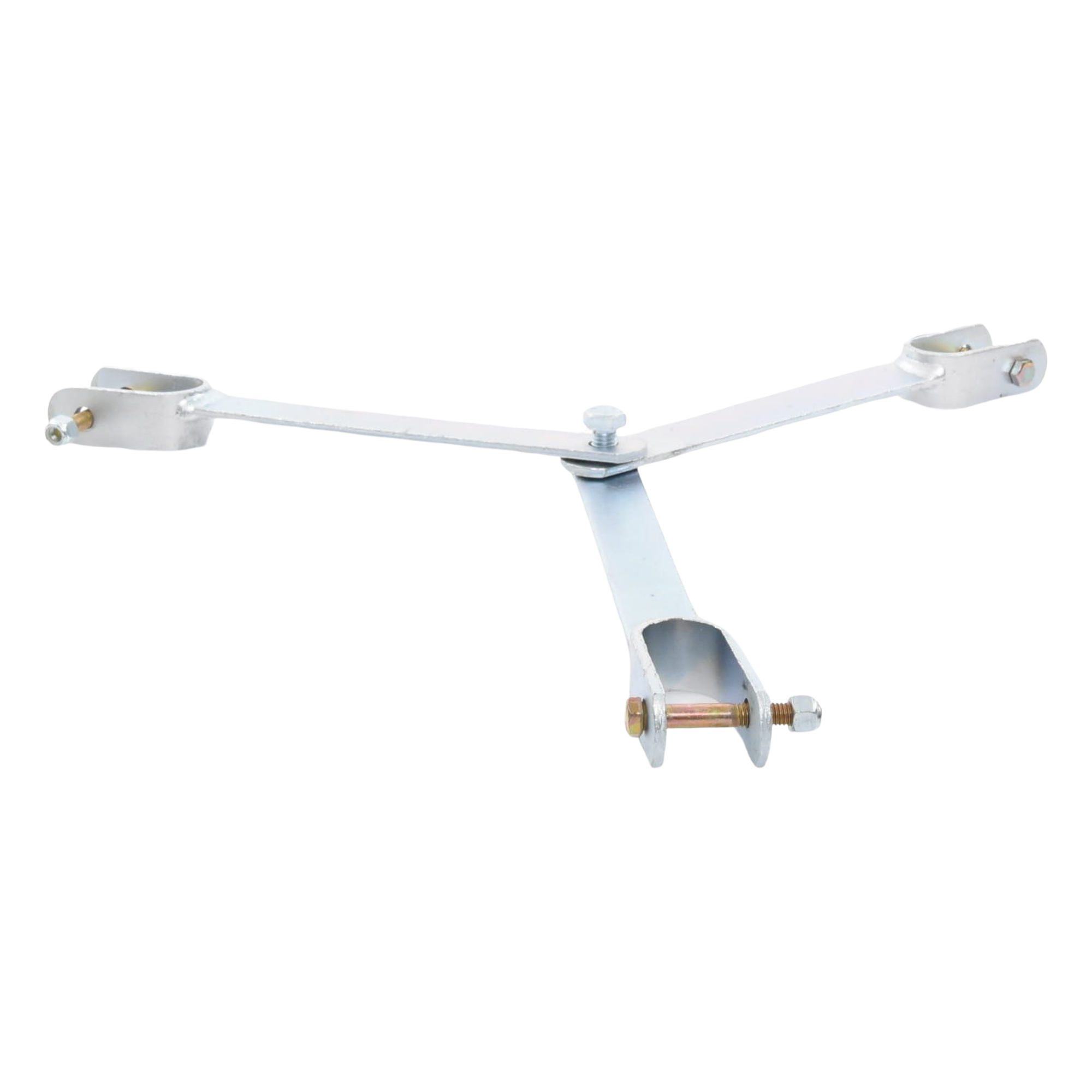 Brida de Sujeción para Retenida / Compatible Torre STZ45 / Acero Galvanizado Electrolítico / Tornillería Grado 5