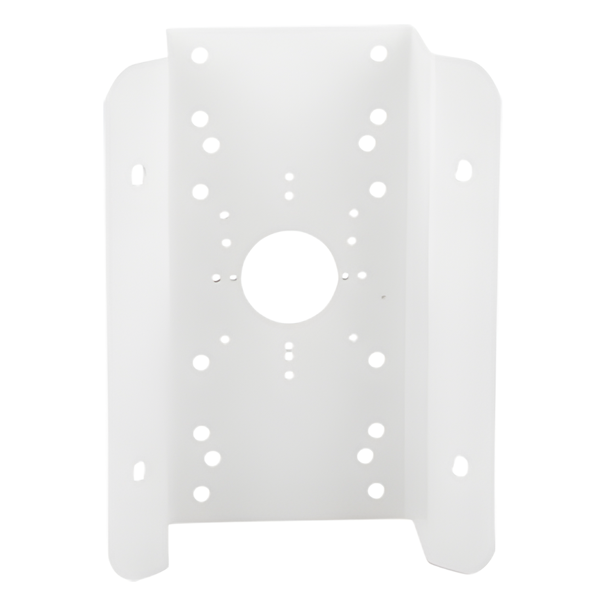 Montaje de Esquina / Acero Inoxidable / Carga 10 kg (22 lb) / Exterior con Juntas de Goma / 126 x 105 x 250 mm — HIKVISION · SKU DS-1276ZJ-SUS